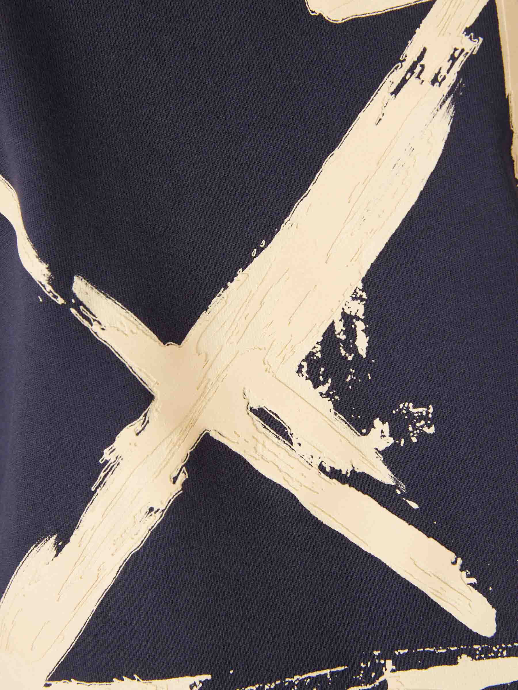 Off-White Mujer Barcelona Camiseta Cuello Redondo color Azul Noche sku 782-001784 01 - Foto 5