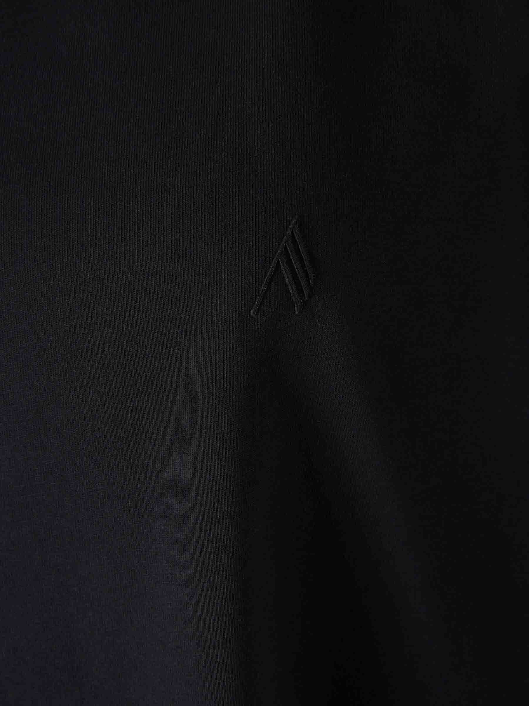 The Attico Mujer Barcelona Camiseta Lisa Logo color Negro sku 782-001798 02 - Foto 4