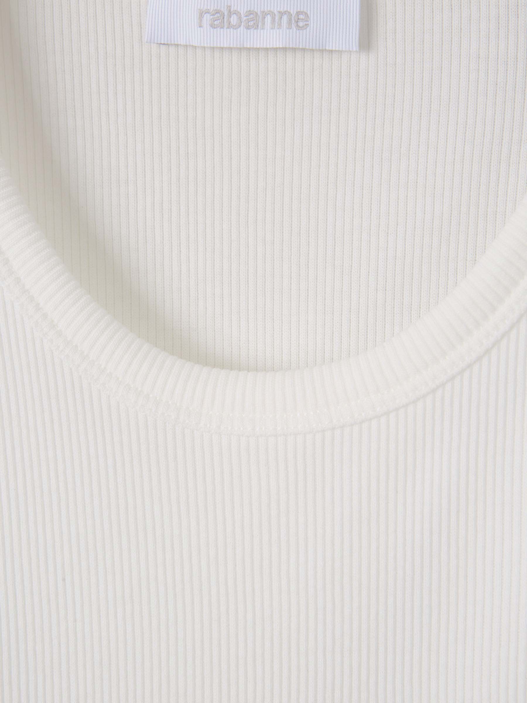 Rabanne Mujer Barcelona Top Signature Piercing color Blanco sku 782-001809 01 - Foto 3