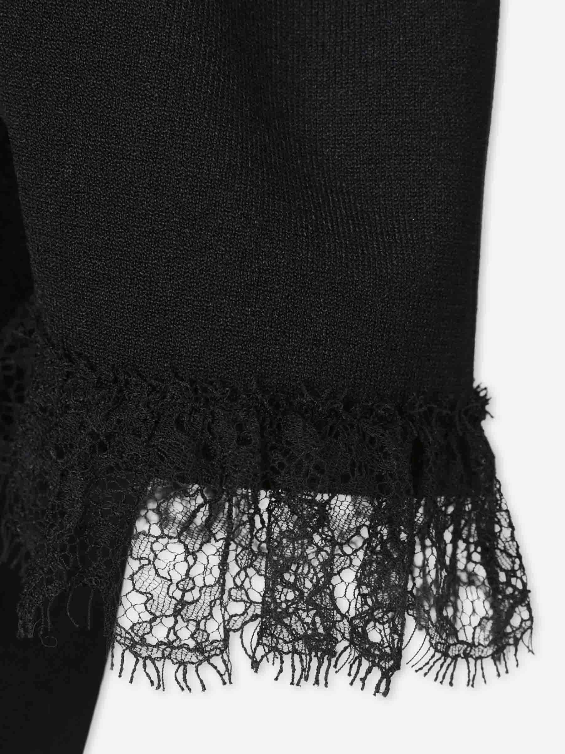 McQueen Mujer Barcelona Polo Punto Encaje color Negro sku 782-001822 01 - Foto 4