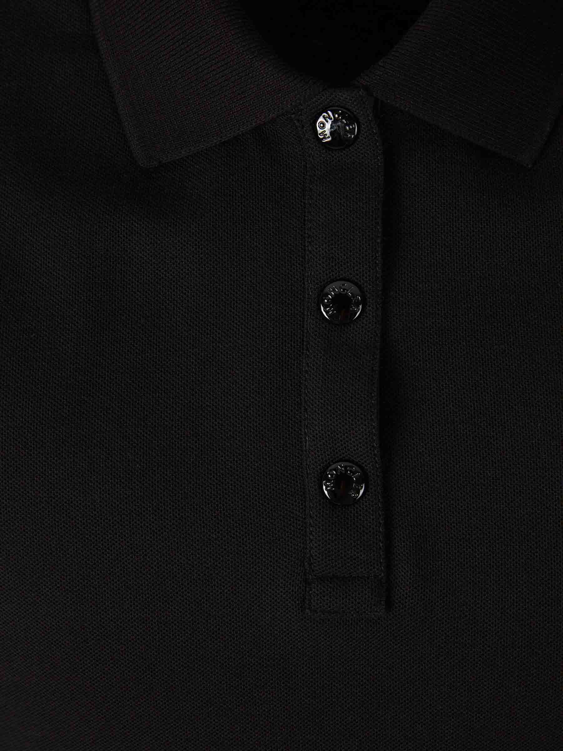 Moncler Mujer Barcelona Polo Logo Algodón color Negro sku 783-000071 02 - Foto 3