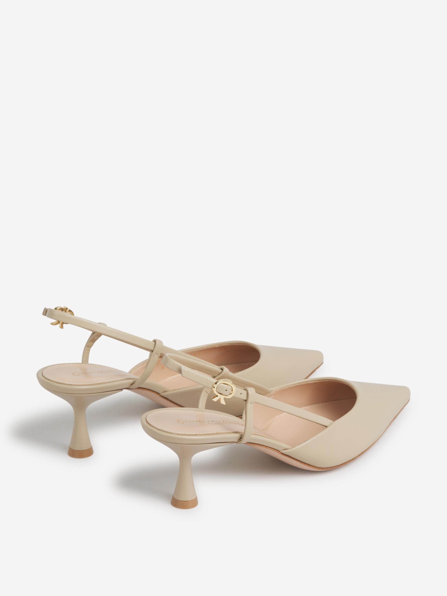 Gianvito Rossi Mujer Barcelona Slingbacks Ascenso 55 color Beige sku 800-005424 01 - Foto 3
