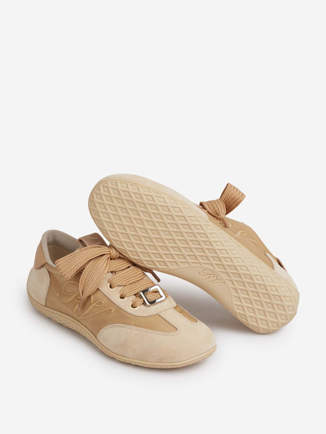 Roger Vivier Mujer Barcelona Sneakers Viv Low color Camel sku 800-005569 01 - Foto 4