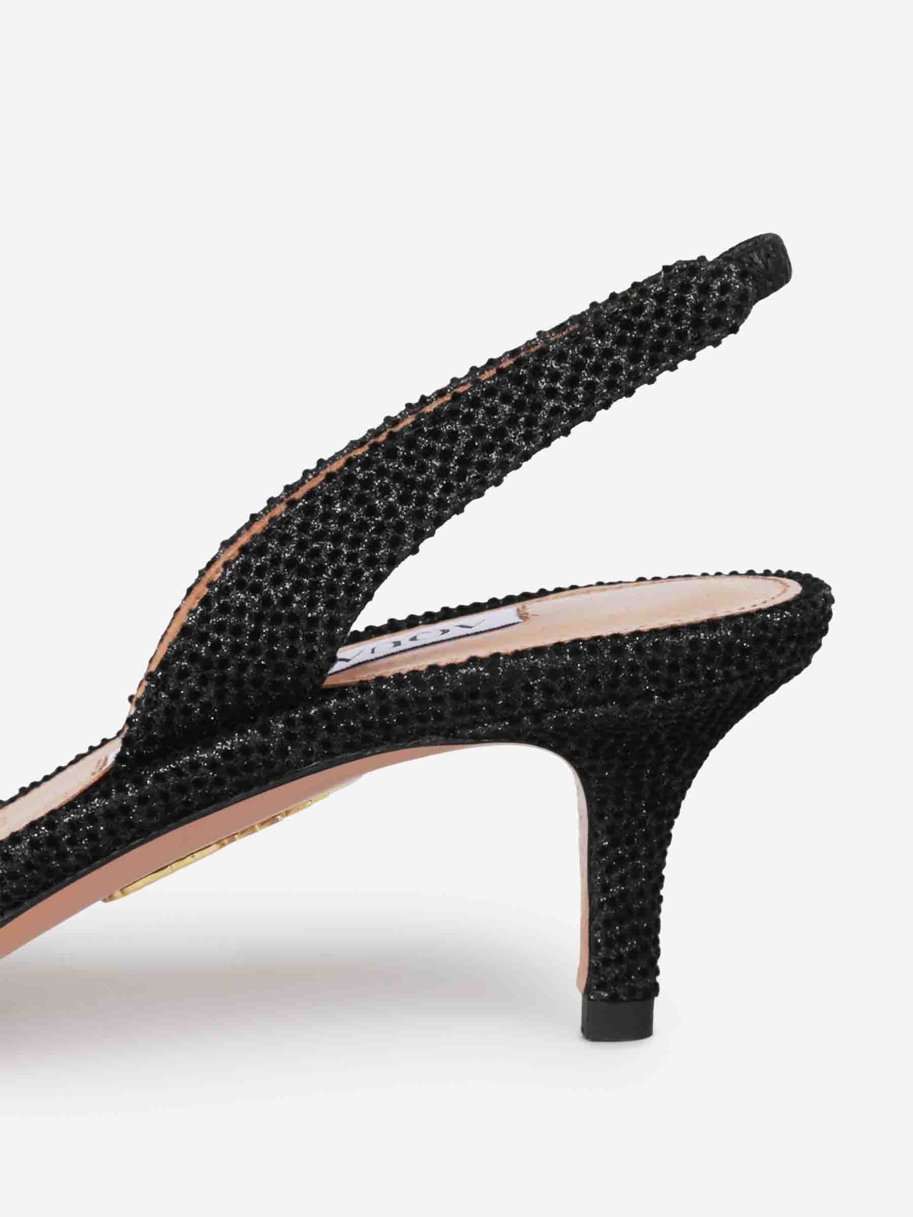 Aquazzura Mujer Barcelona Slingbacks Gatsby 50 color Negro sku 800-005572 01 - Foto 3