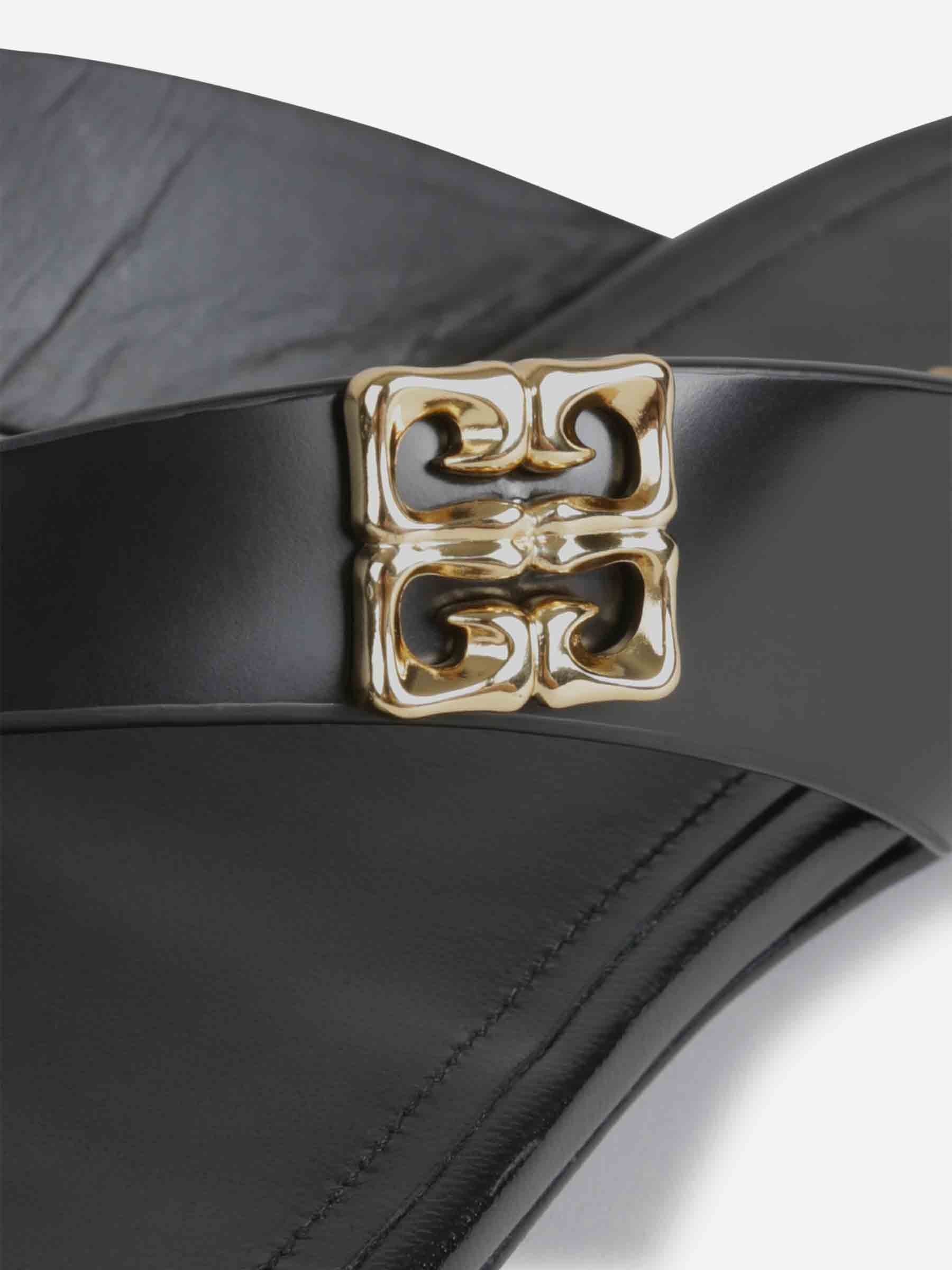 Givenchy Mujer Barcelona Sandalias Flip Flop 4G color Negro sku 801-000002 01 - Foto 4