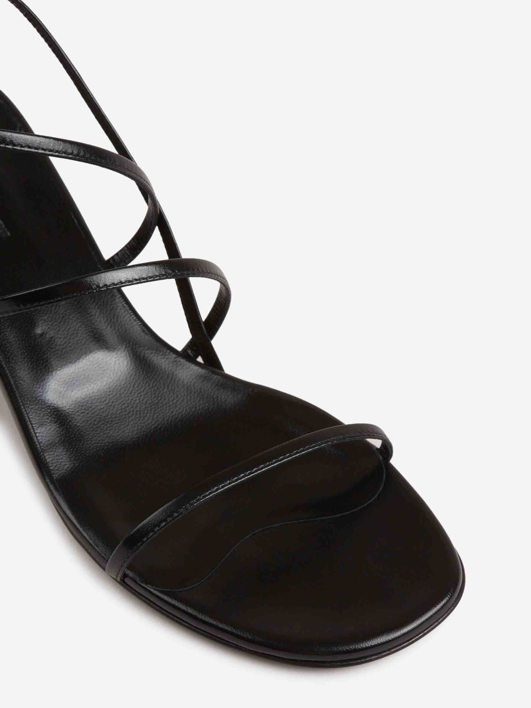 Khaite Mujer Barcelona Sandalias Tacón Lazo color Negro sku 801-000007 01 - Foto 4