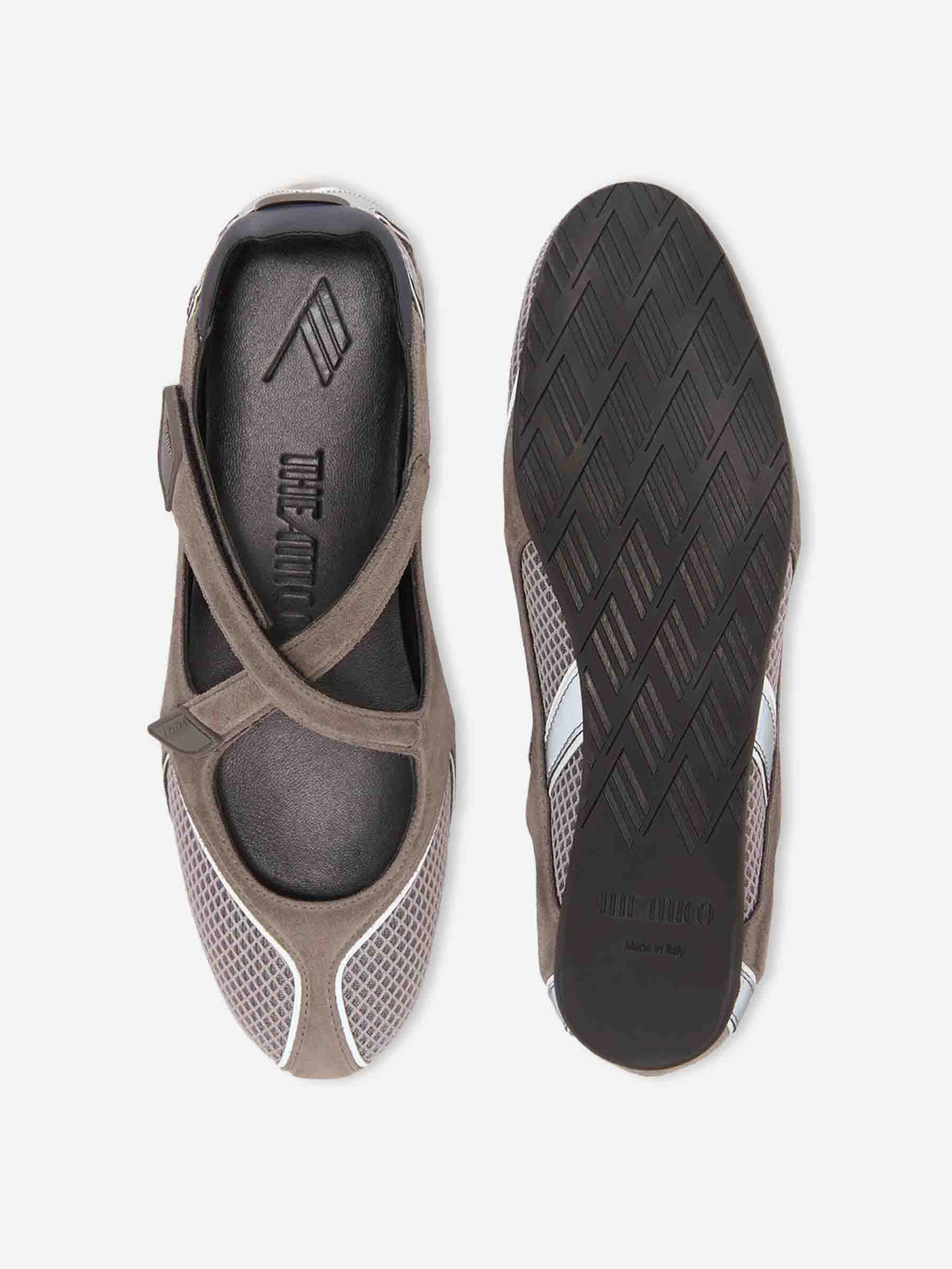The Attico Mujer Barcelona Bailarinas Plana Floor 01 color Gris sku 802-000013 01 - Foto 3