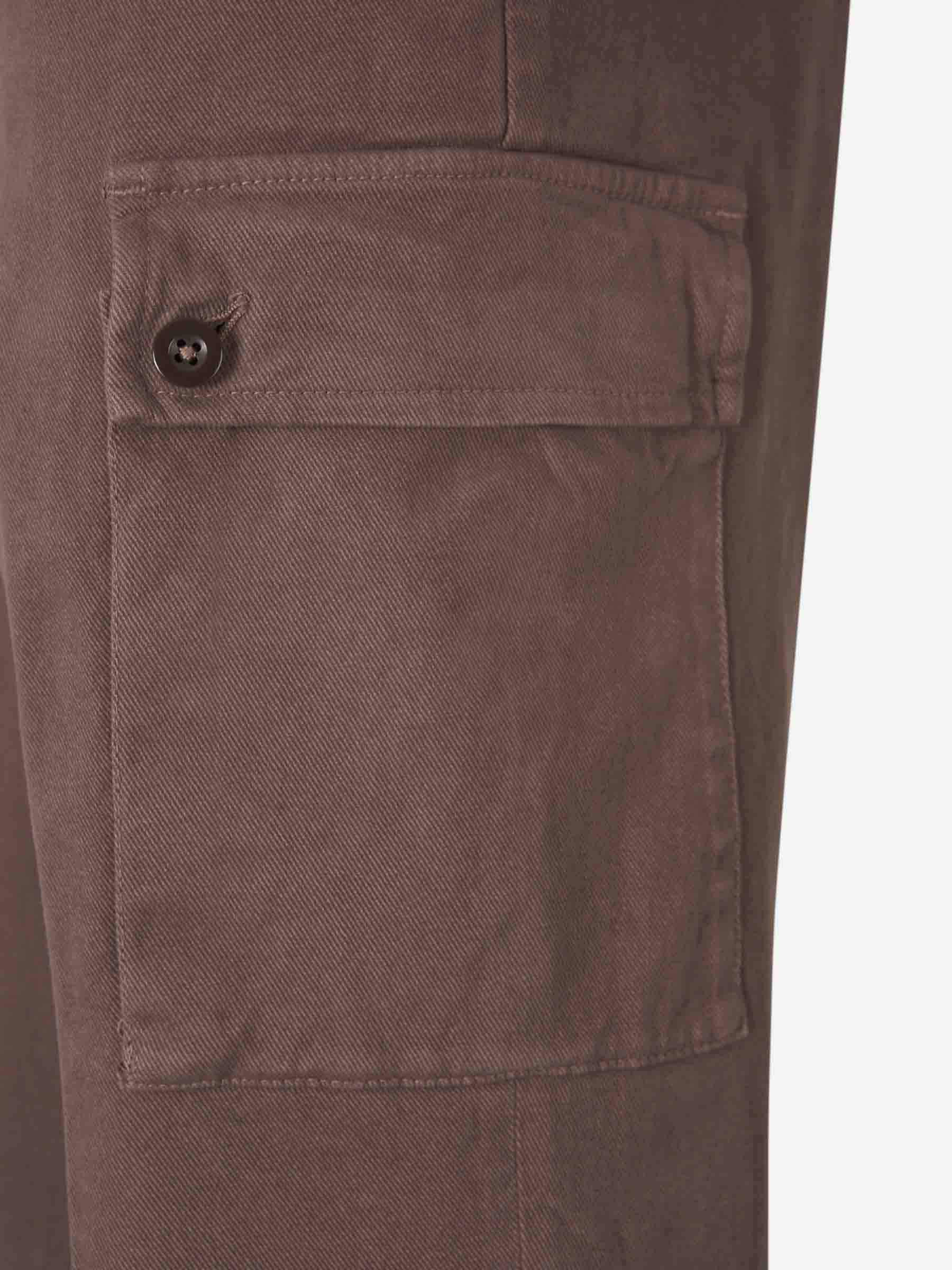 Berwich Hombre Barcelona Pantalones Cargo Algodón color Caramelo sku 521-003186 02 - Foto 5