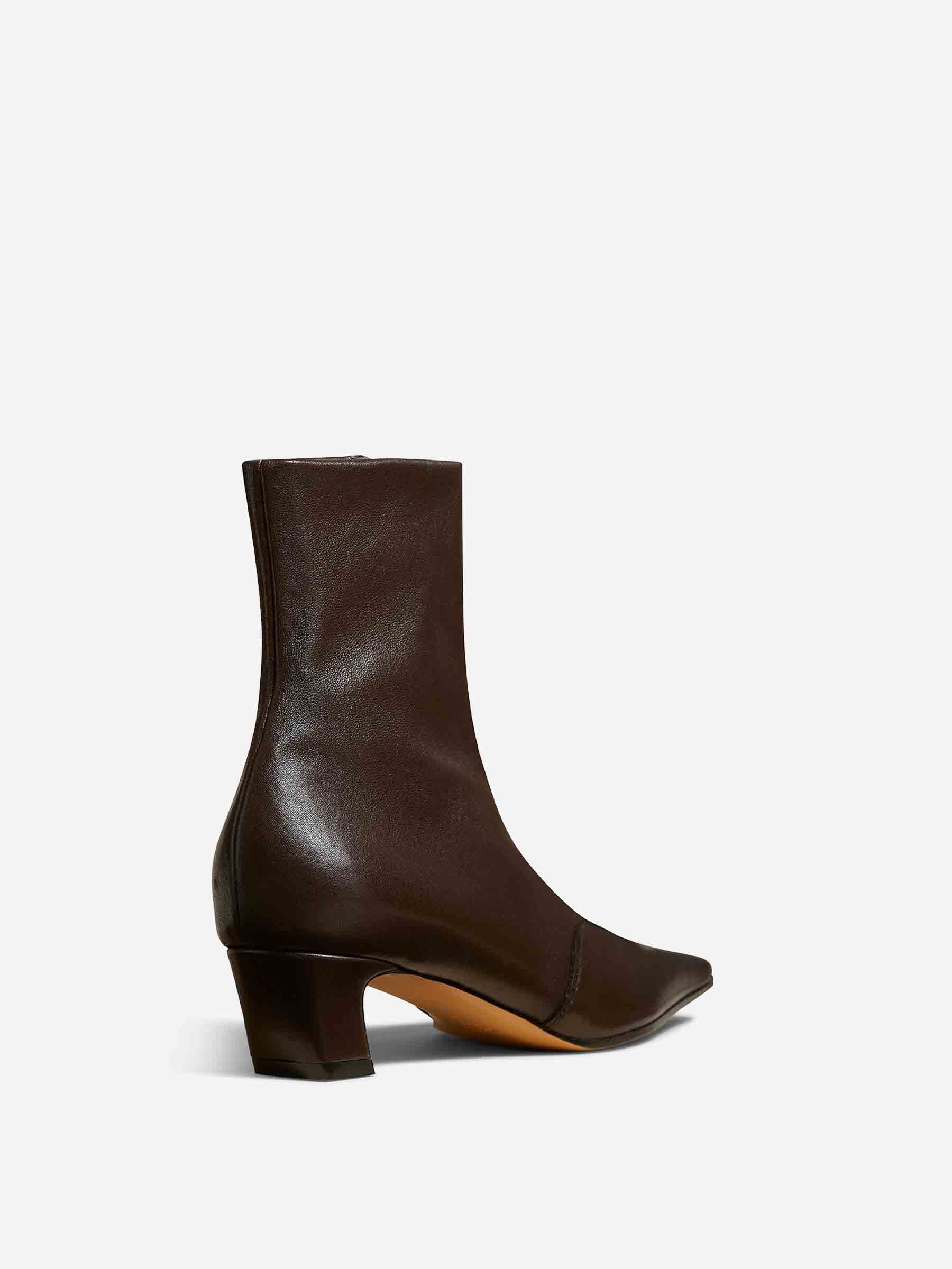 Khaite Mujer Barcelona Botines Vaqueros Nevada color Marrón Oscuro sku 805-000799 01 - Foto 4
