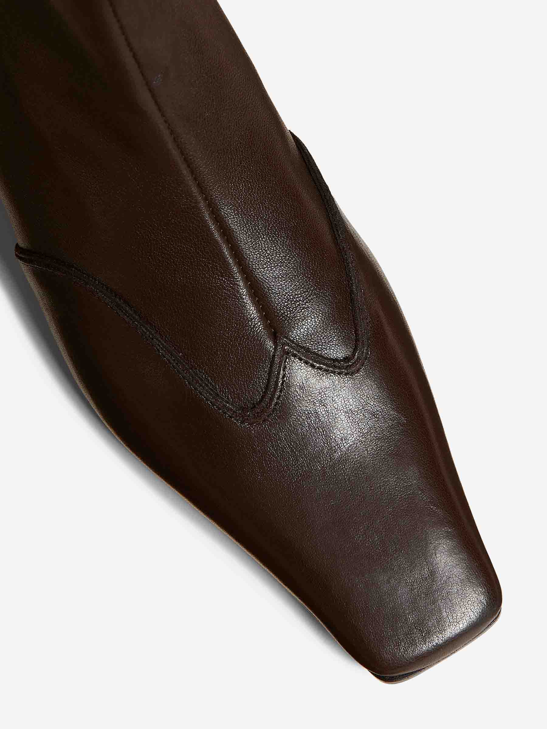 Khaite Mujer Barcelona Botines Vaqueros Nevada color Marrón Oscuro sku 805-000799 01 - Foto 5