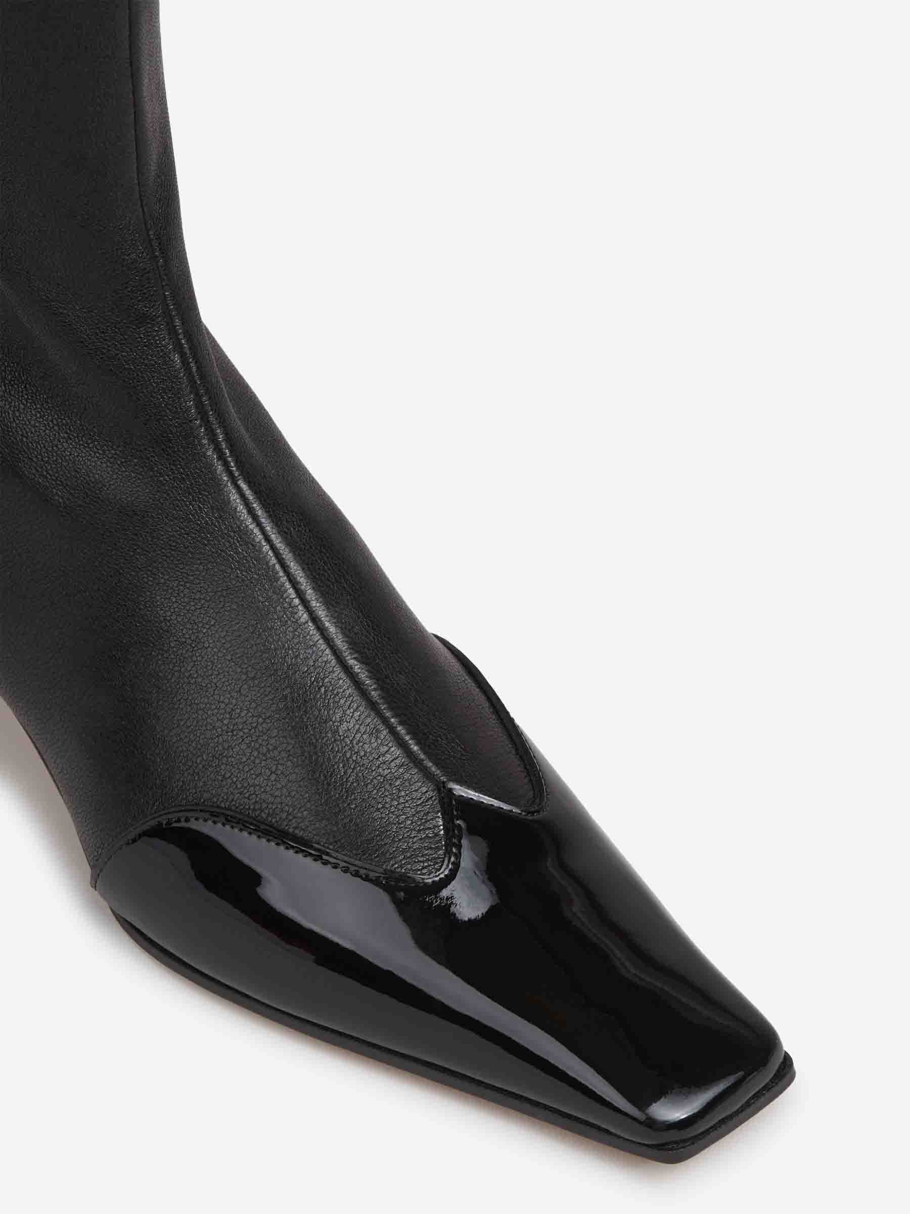 Khaite Mujer Barcelona Botines Nevada color Negro sku 805-000802 01 - Foto 5