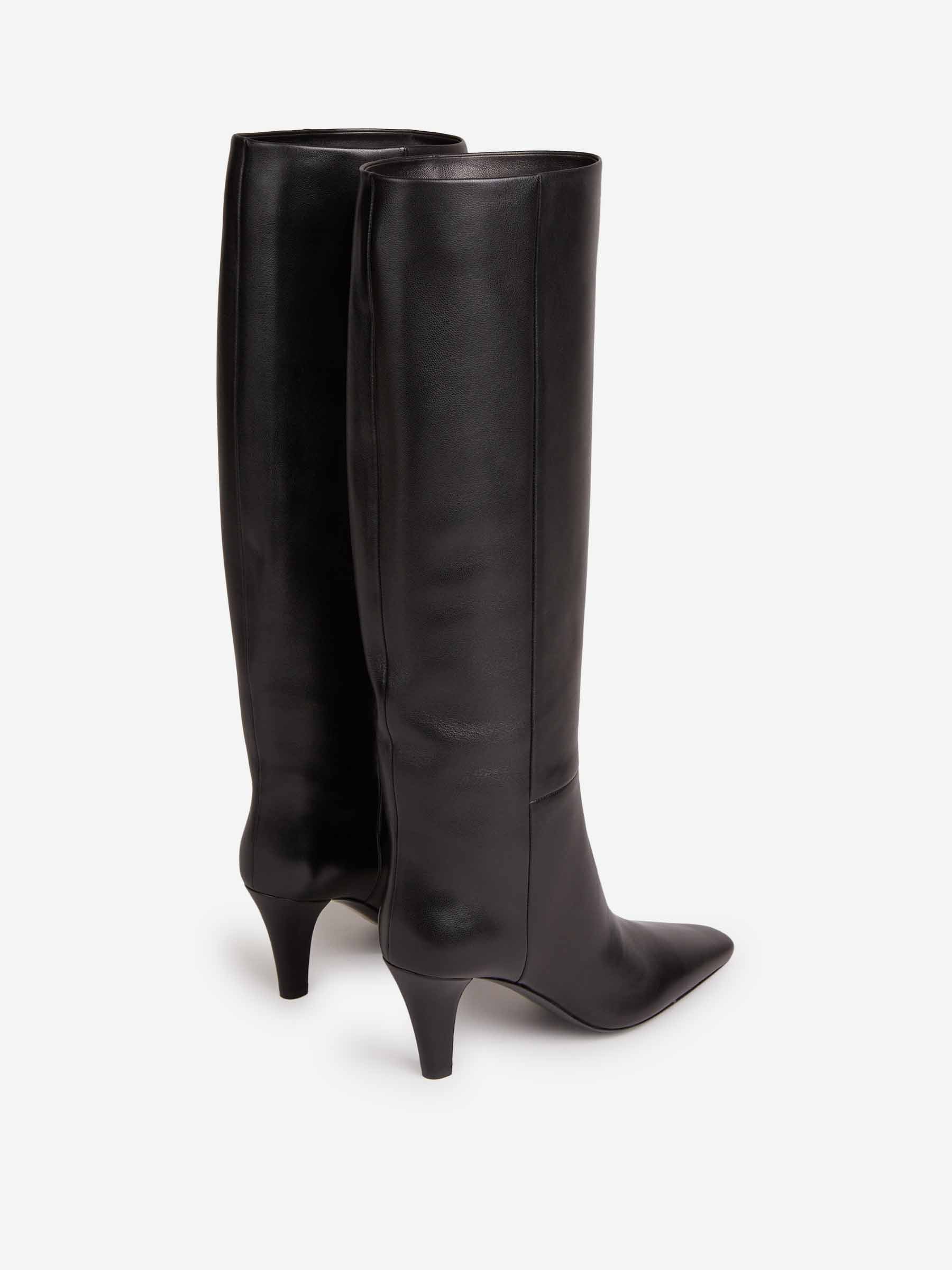 Saint Laurent Mujer Barcelona Botas Jil Punta Piel color Negro sku 805-000827 01 - Foto 3