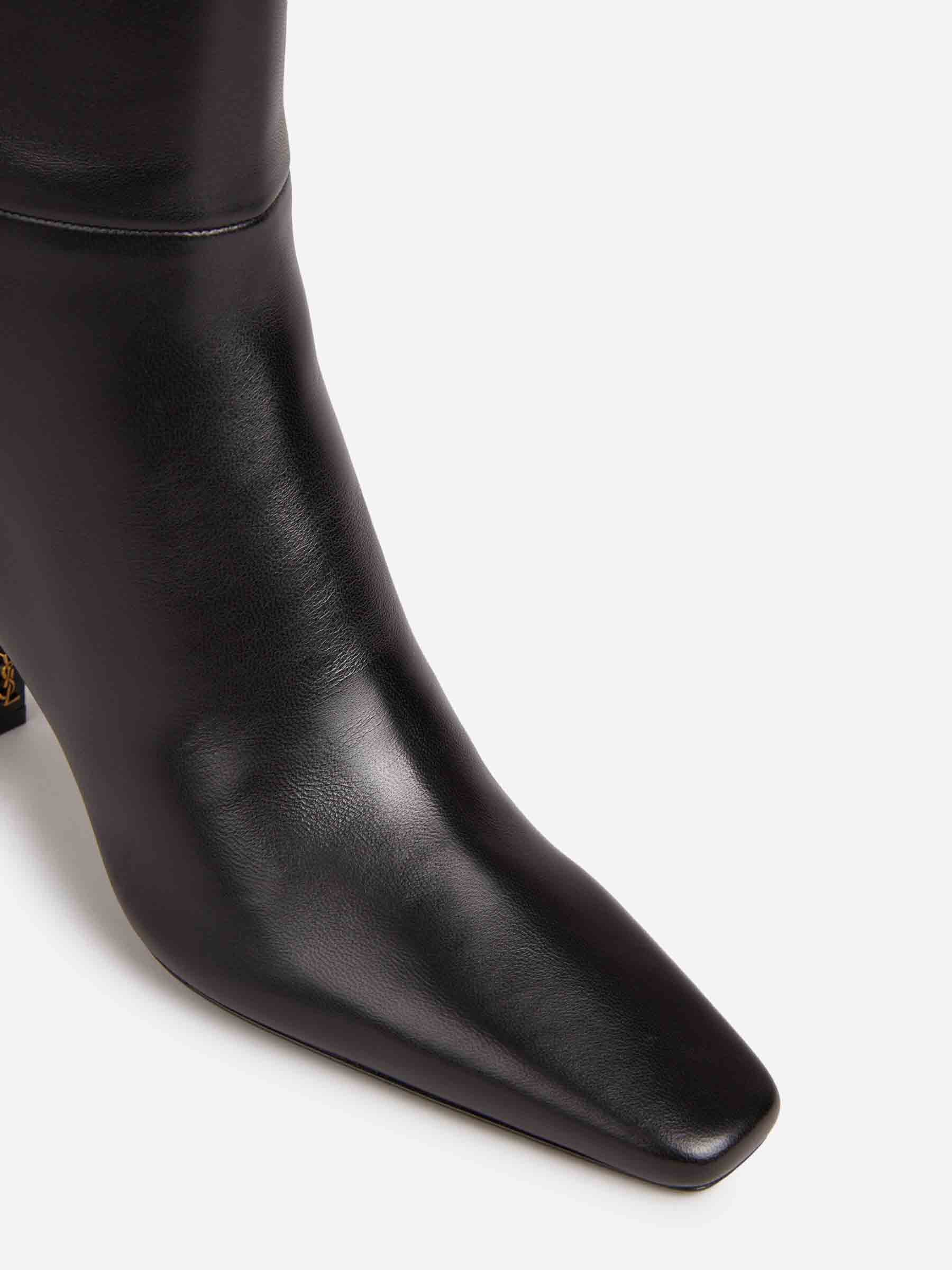 Saint Laurent Mujer Barcelona Botas Jil Punta Piel color Negro sku 805-000827 01 - Foto 5