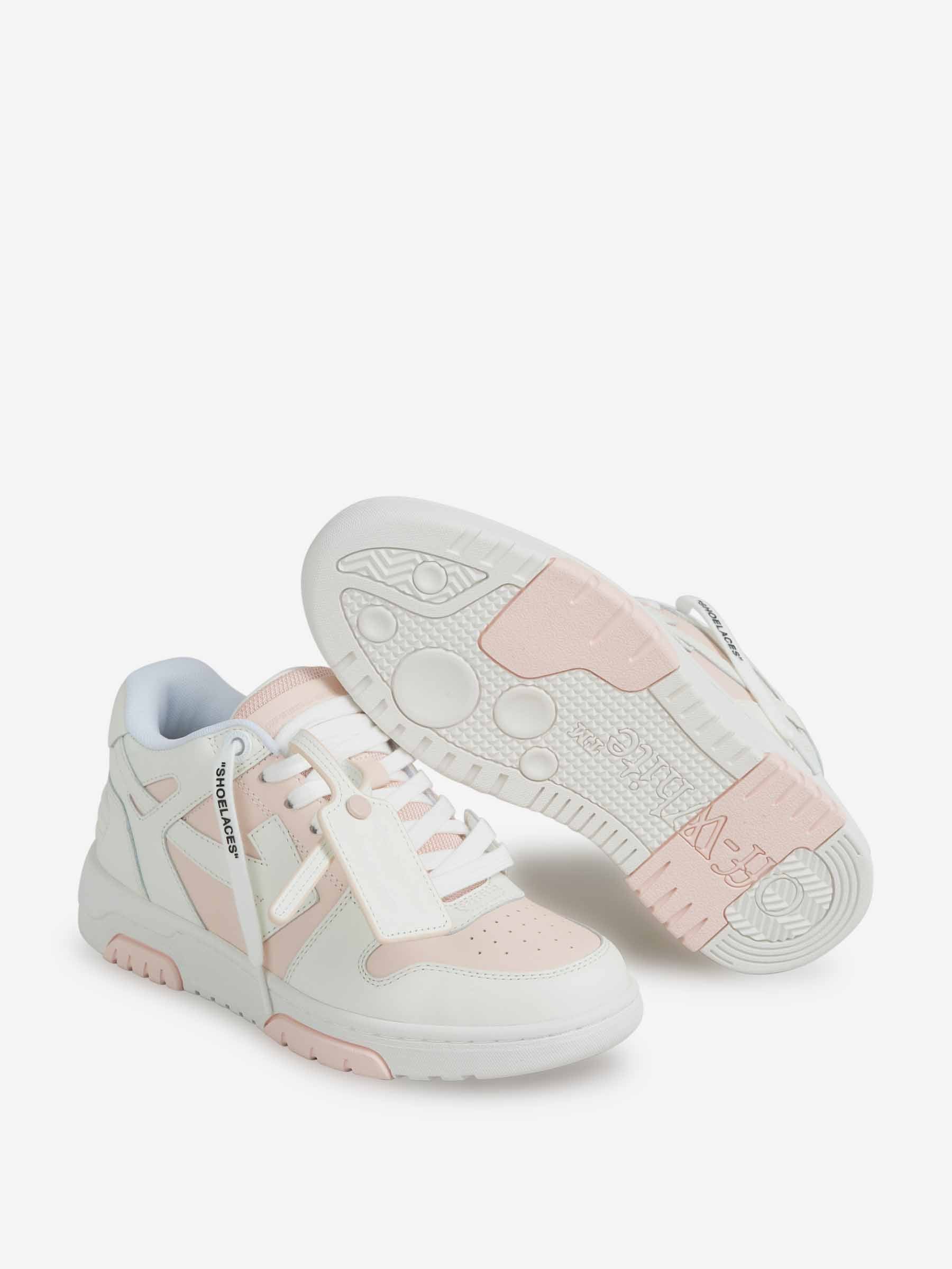Off-White Mujer Barcelona Sneakers Out Of Office color Rosa Palo sku 806-000369 01 - Foto 4
