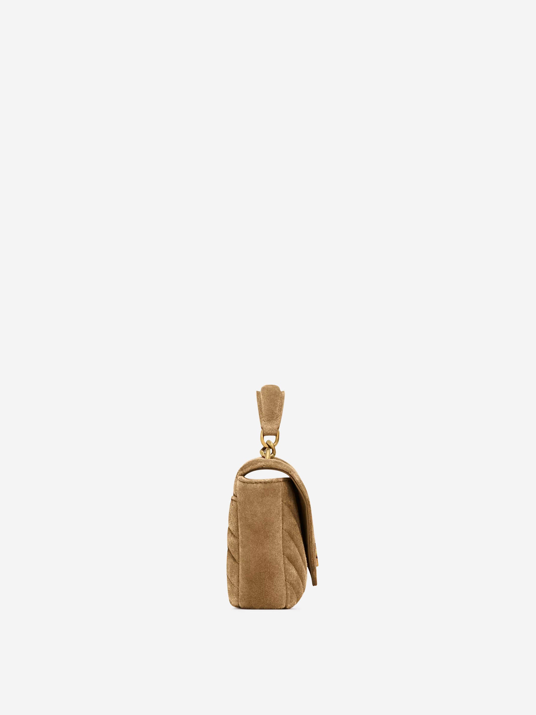 Saint Laurent Mujer Barcelona Bolso College Ante color Camel sku 810-007979 01 - Foto 4