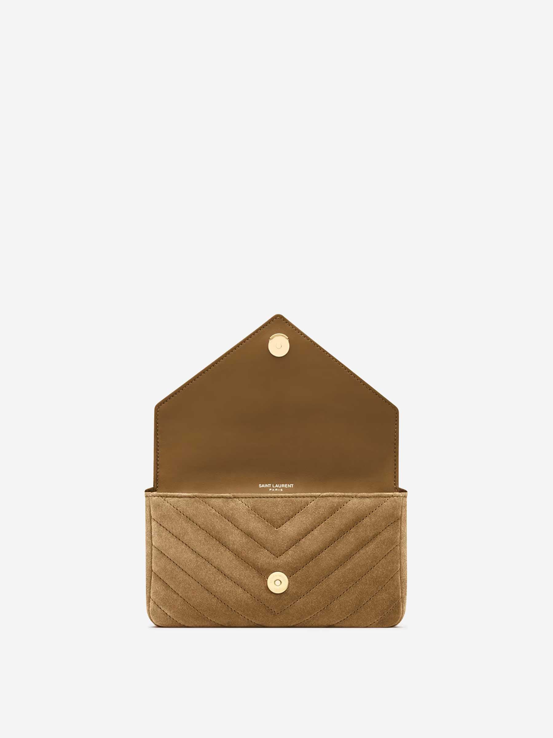 Saint Laurent Mujer Barcelona Bolso College Ante color Camel sku 810-007979 01 - Foto 5