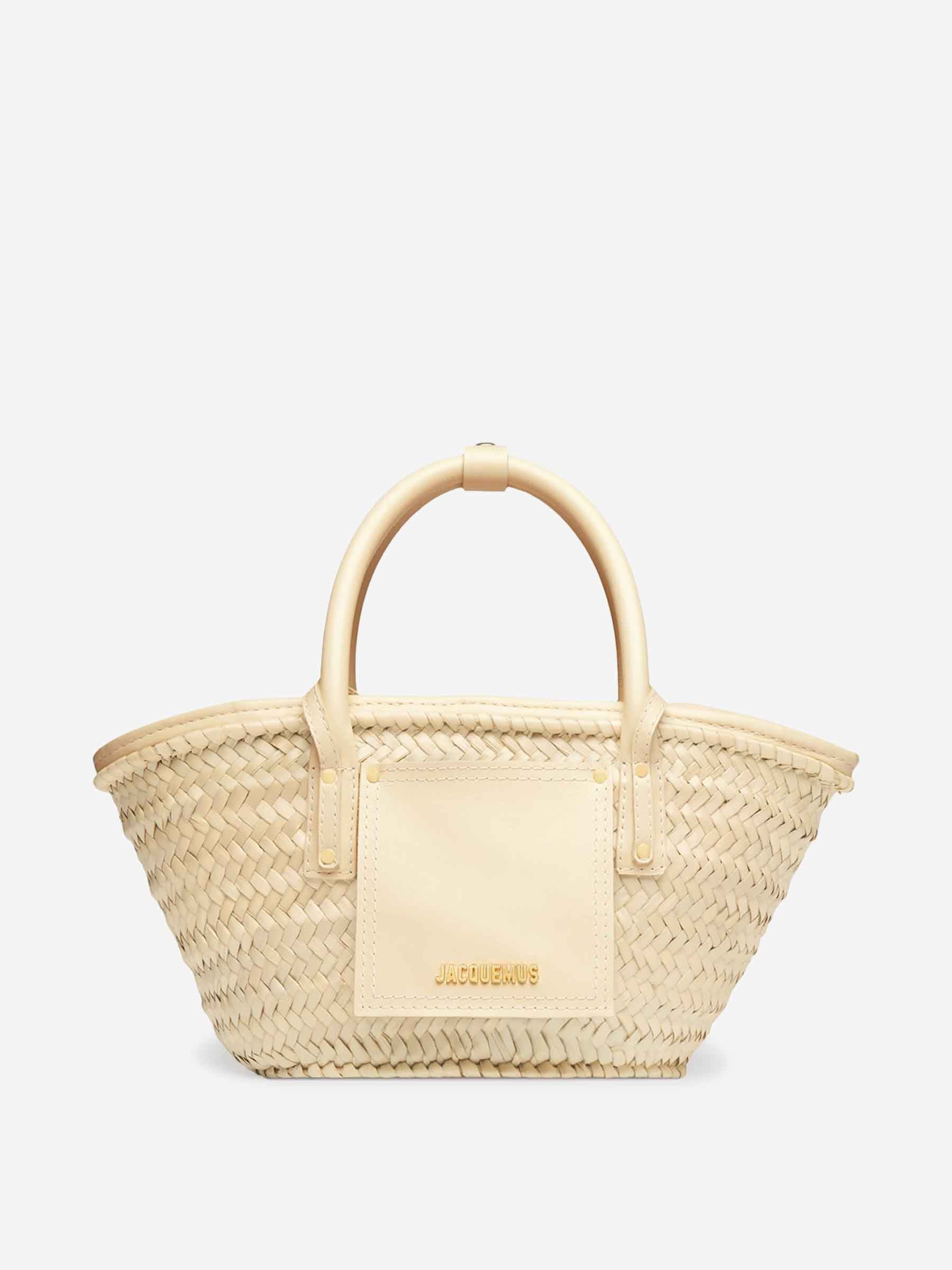 Jacquemus – Raffia Le petit panier Soli Bag Mujer 810-008073 01