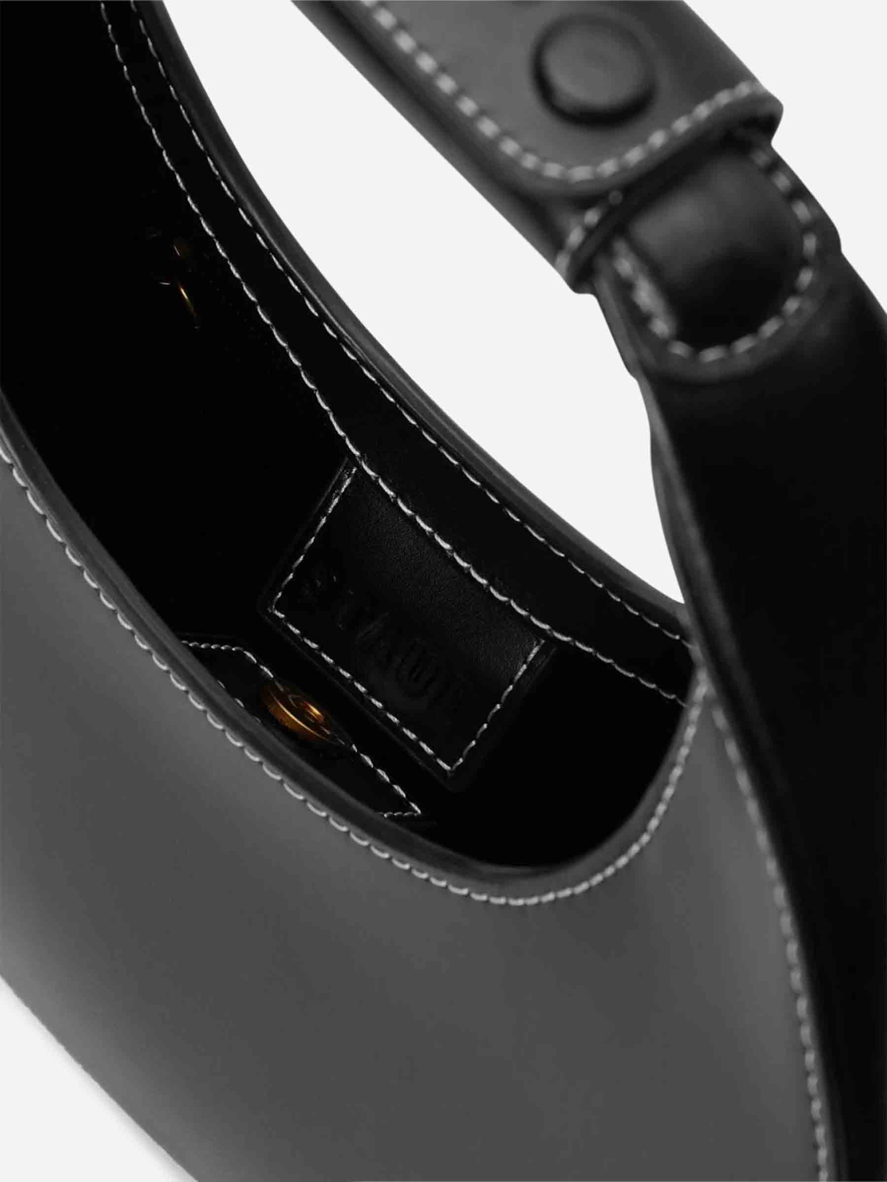 Staud Mujer Barcelona Bolso Mano Mini  Moon Bag color Negro sku 810-008108 00 - Foto 4