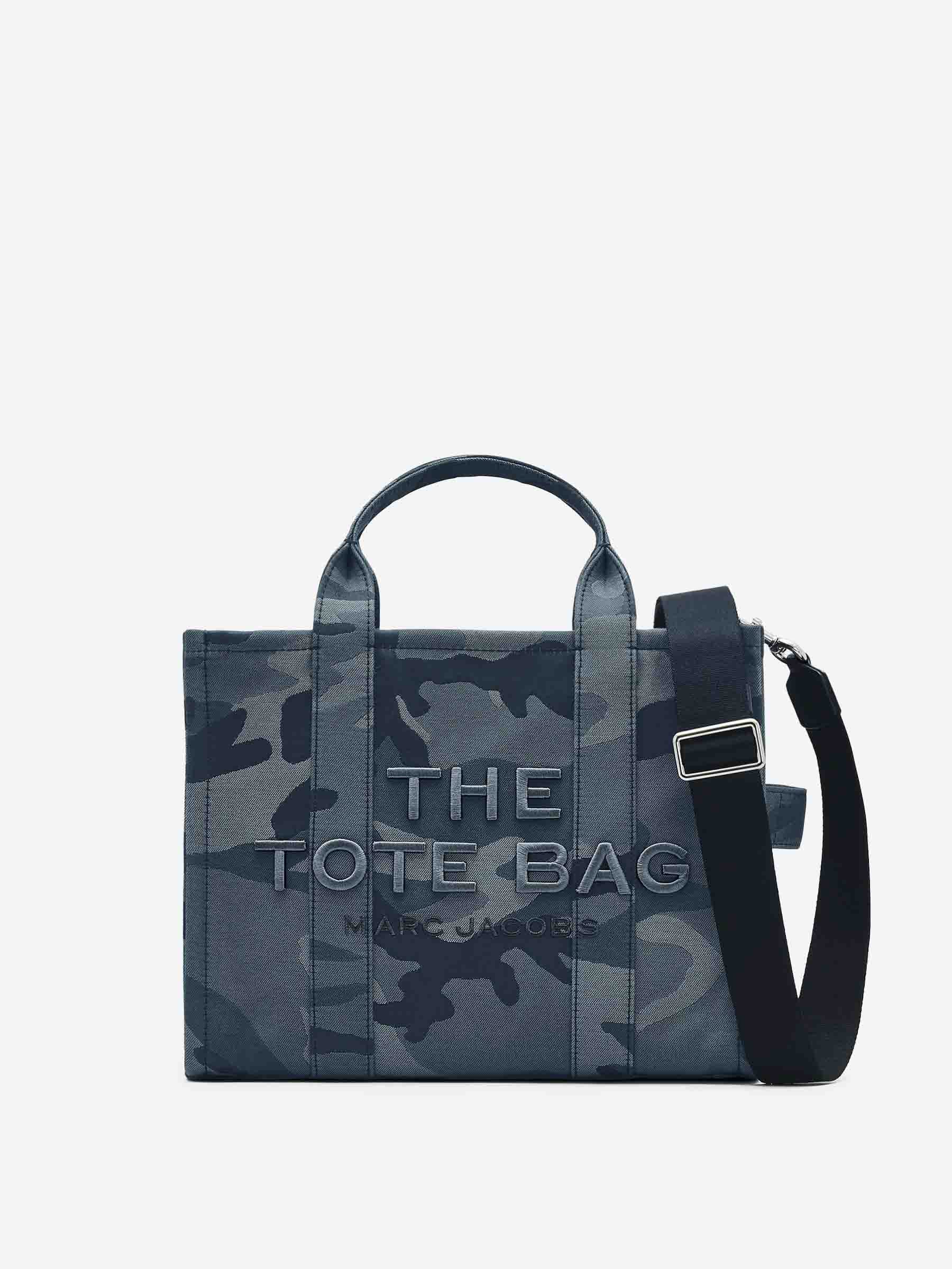 Marc Jacobs Mujer Barcelona Bolso The Camo Jacquard Medium Tote Bag color Camuflaje Azul sku 810-008130 01 - Foto 1