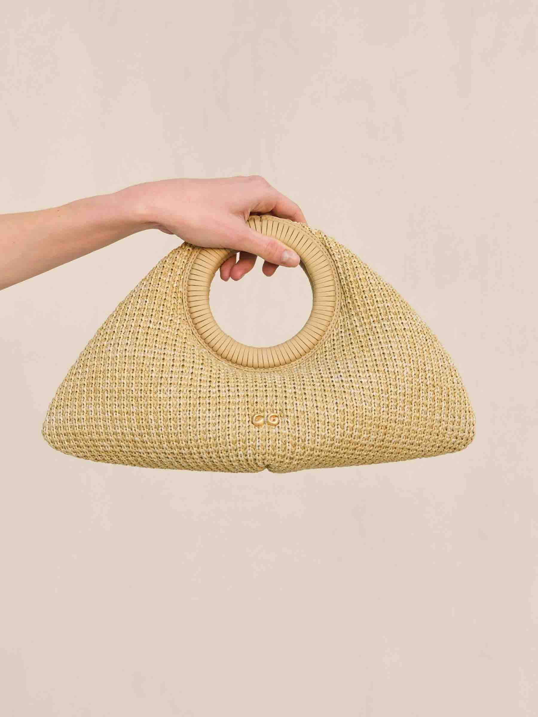 Cult Gaia Mujer Barcelona Bolso Thais Rafia color Rafia sku 810-008215 01 - Foto 3