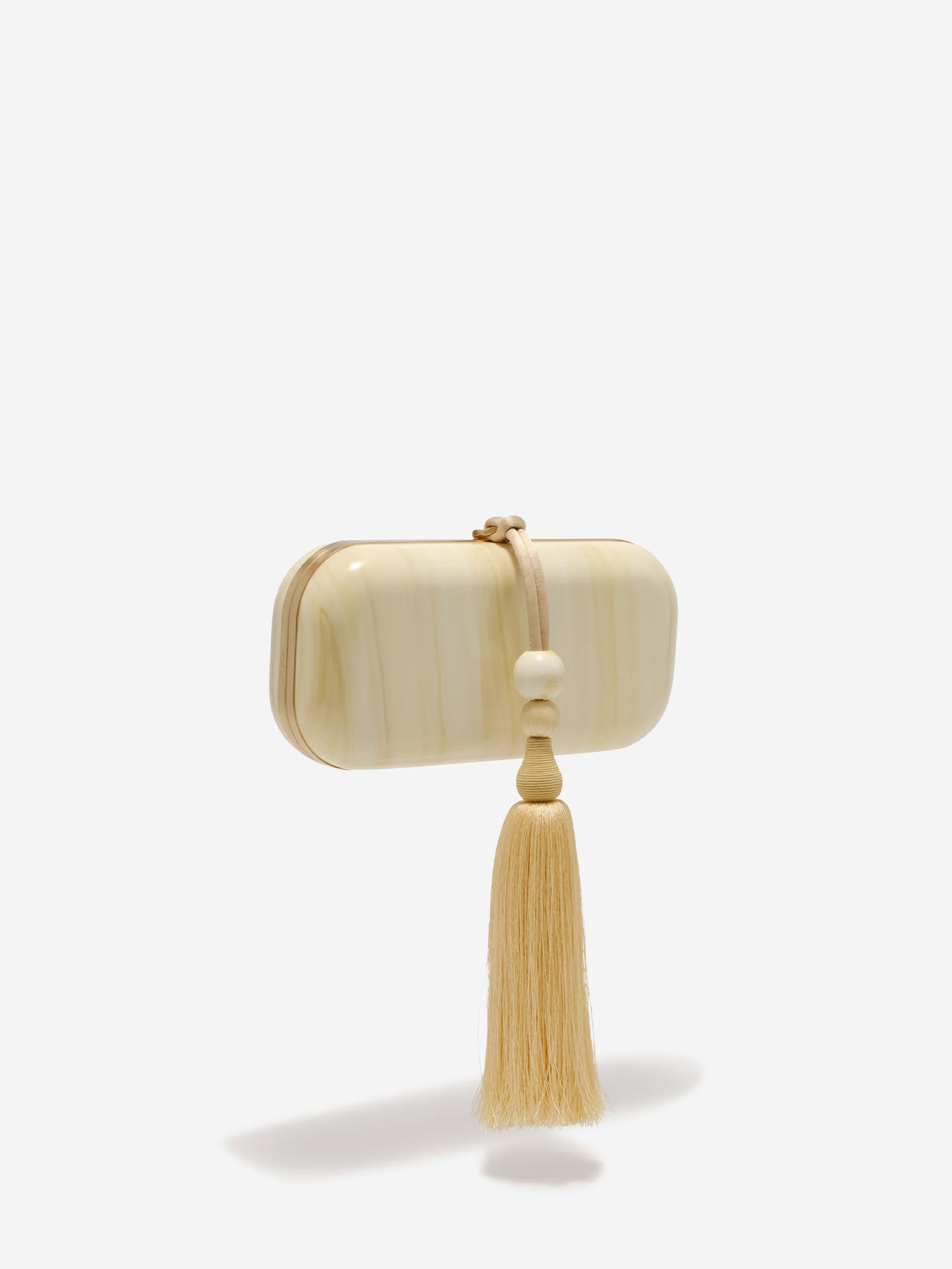 Cult Gaia Mujer Barcelona Bolso Clutch Yasmin color Beige sku 810-008217 01 - Foto 3