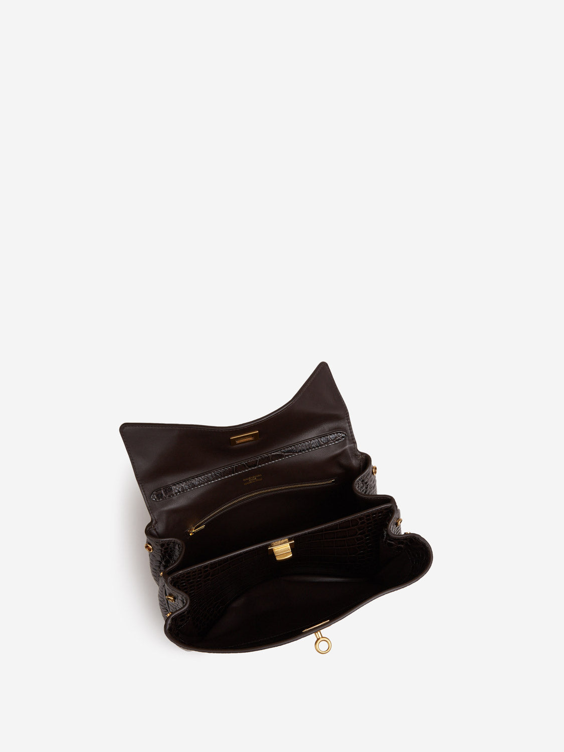 Balenciaga Mujer Barcelona Bolso Mano Rodeo color Marrón Oscuro sku 810-008289 01 - Foto 5
