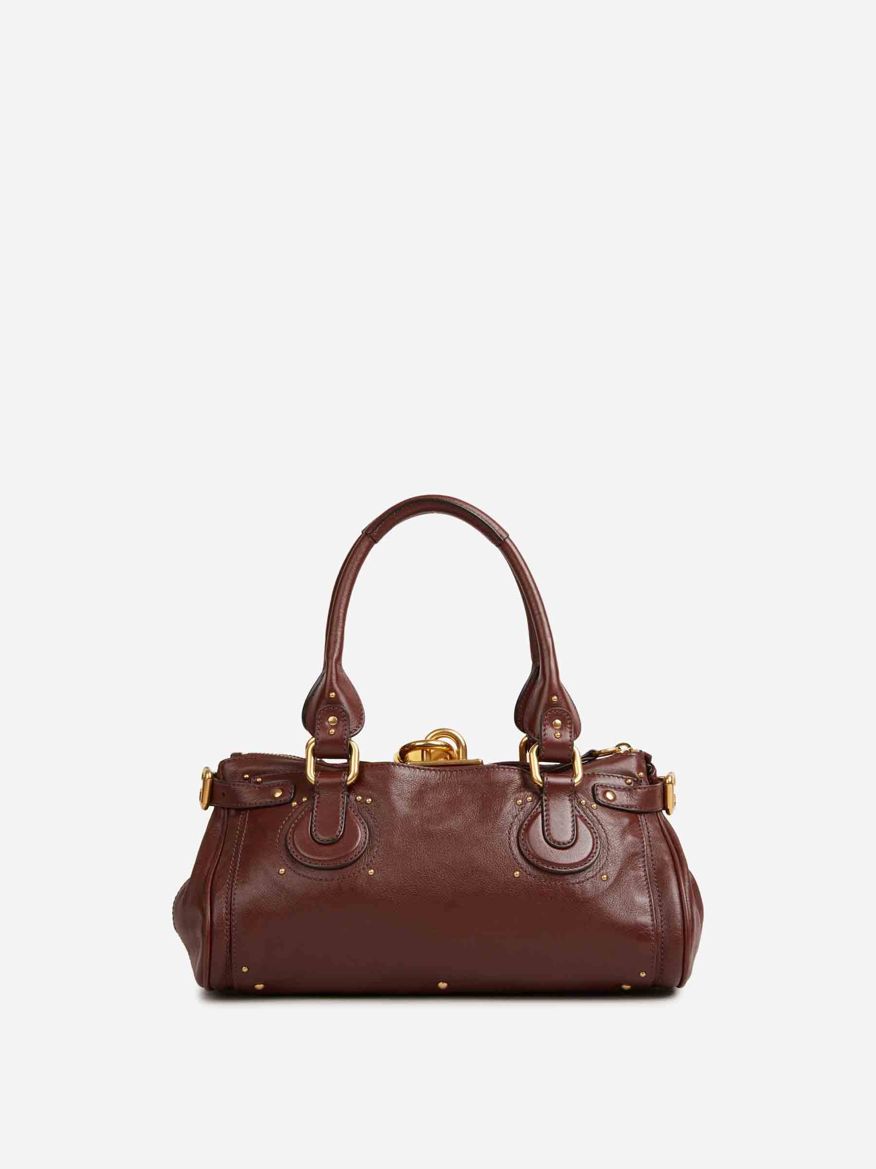 Chloé Mujer Barcelona Bolso Paddington color Burdeos sku 810-008316 02 - Foto 3