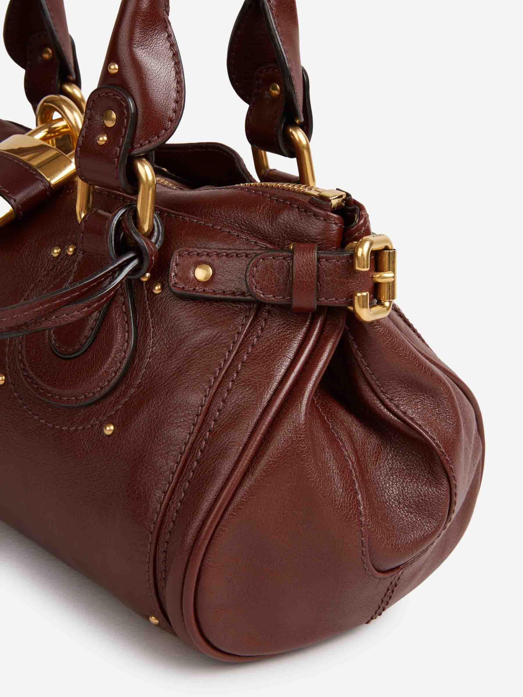 Chloé Mujer Barcelona Bolso Paddington color Burdeos sku 810-008316 02 - Foto 6