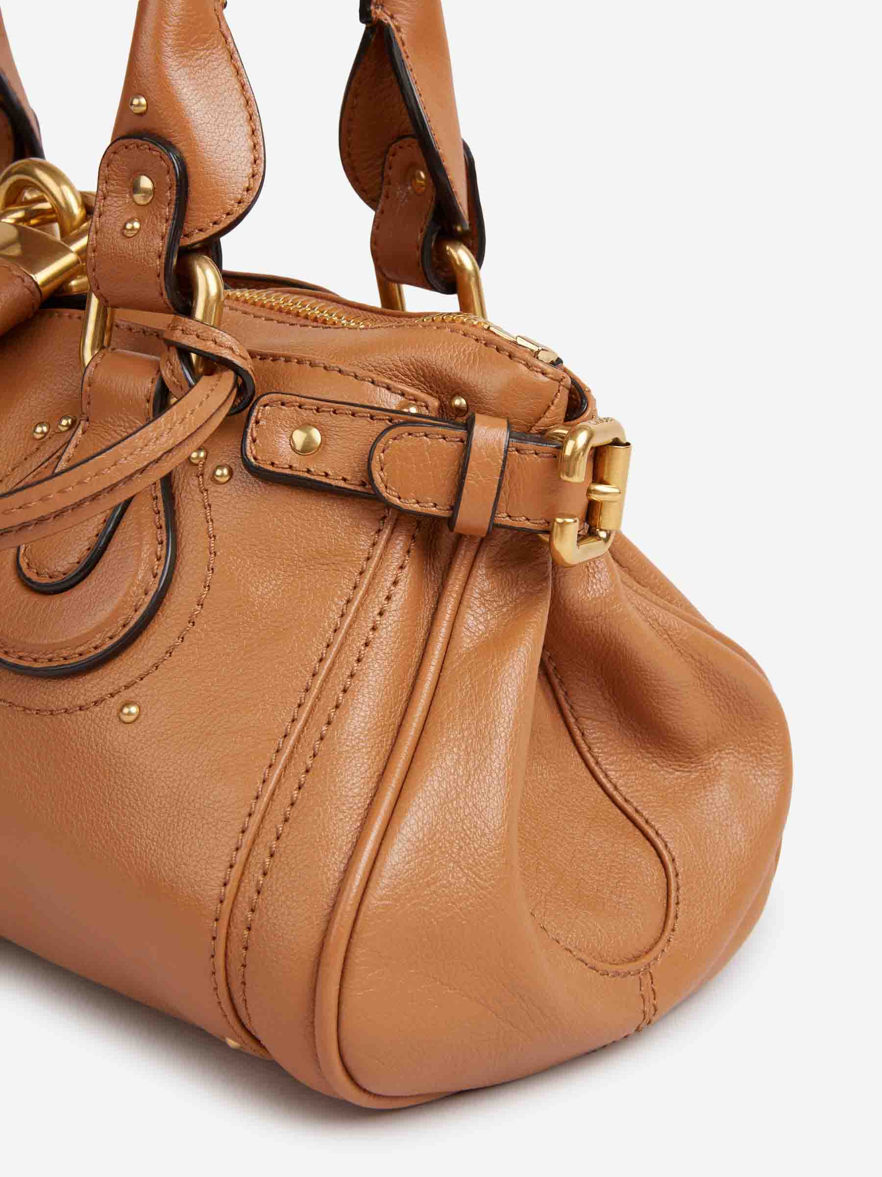 Chloé Mujer Barcelona Bolso Paddington color Camel sku 810-008316 03 - Foto 5