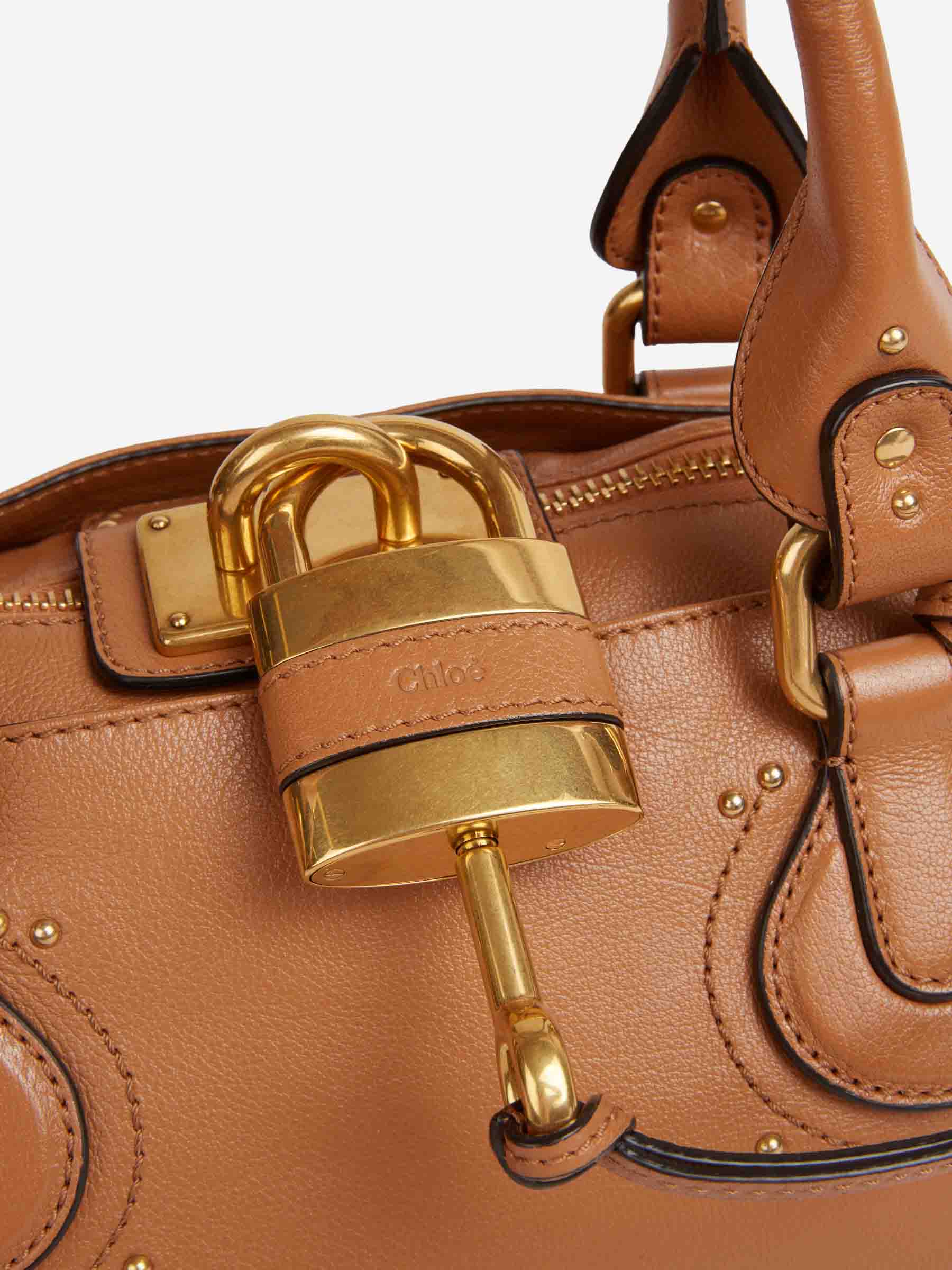 Chloé Mujer Barcelona Bolso Paddington color Camel sku 810-008316 03 - Foto 6