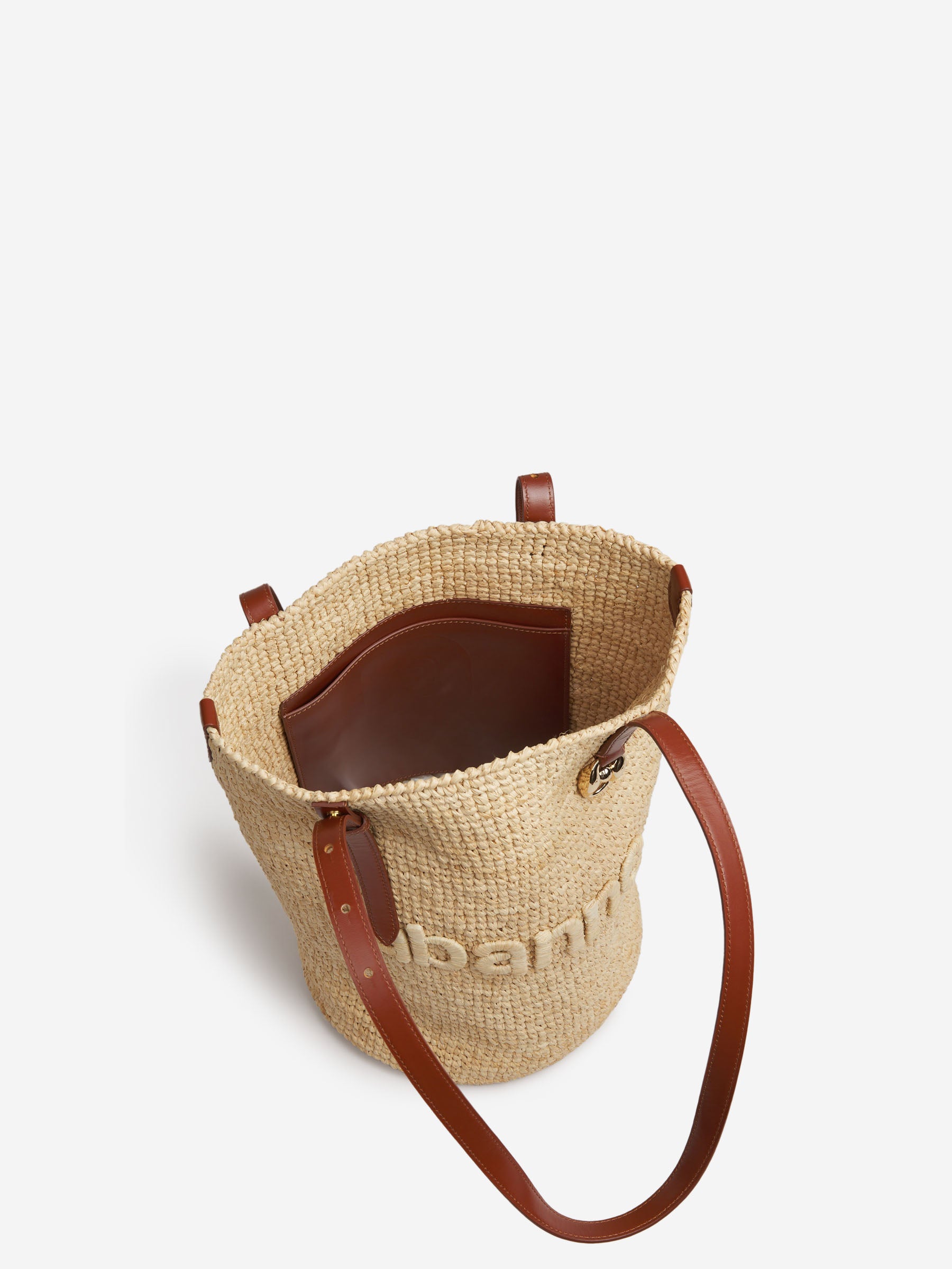 Rabanne Mujer Barcelona Bolso Tote Rafia color Negro sku 810-008345 01 - Foto 4