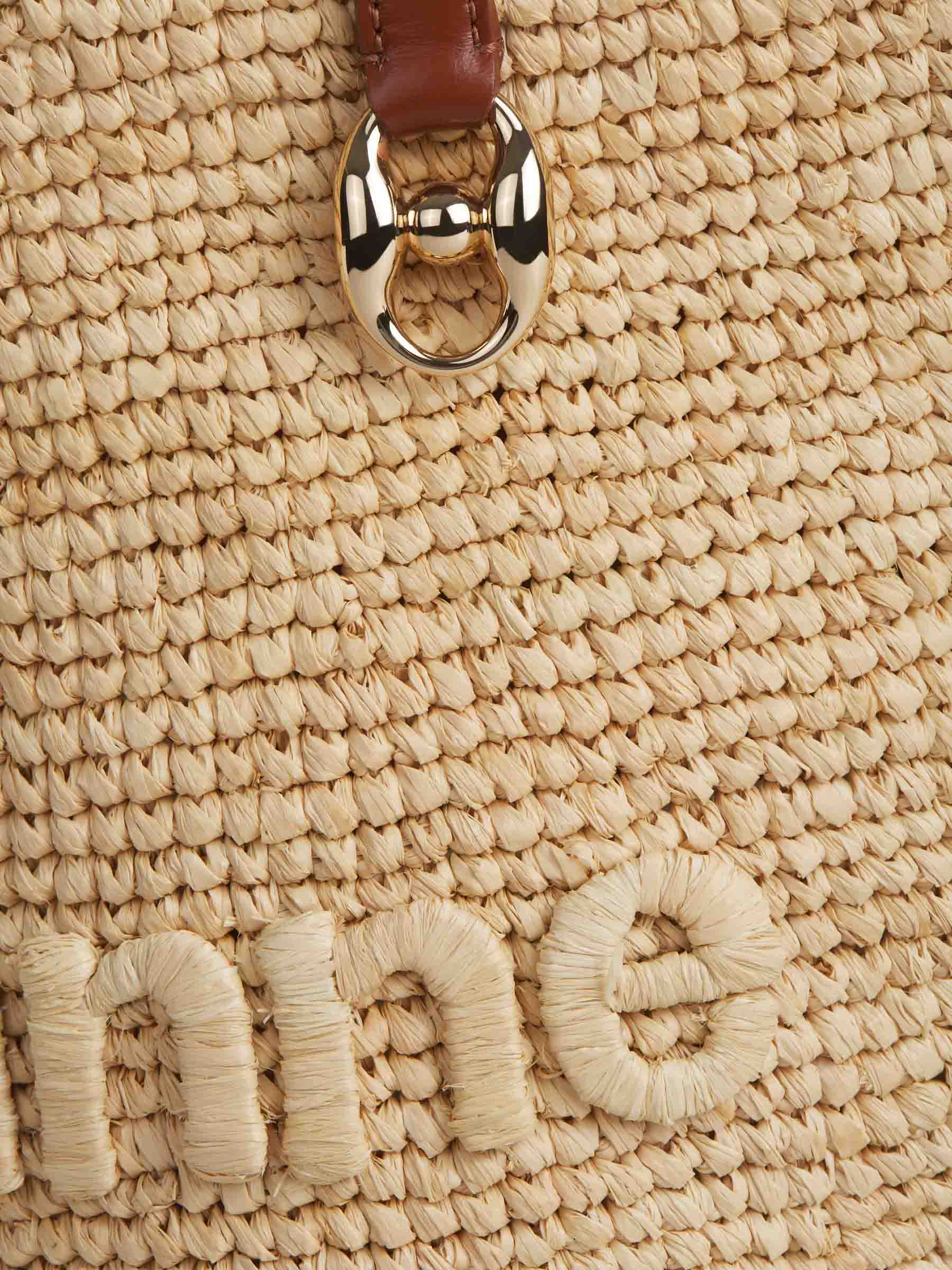 Rabanne Mujer Barcelona Bolso Tote Rafia color Negro sku 810-008345 01 - Foto 5