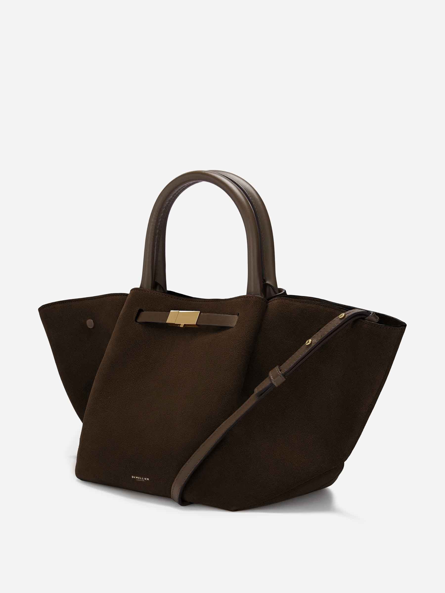 DeMellier Mujer Barcelona Bolso The Midi New York color Marrón Oscuro sku 810-008493 01 - Foto 3