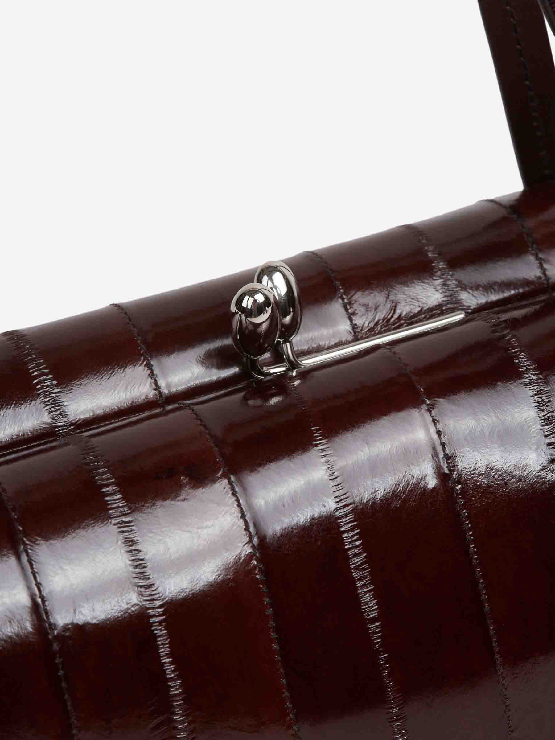 Jil Sander Mujer Barcelona Bolso Goji Pillow color Marrón Oscuro sku 811-000004 01 - Foto 5