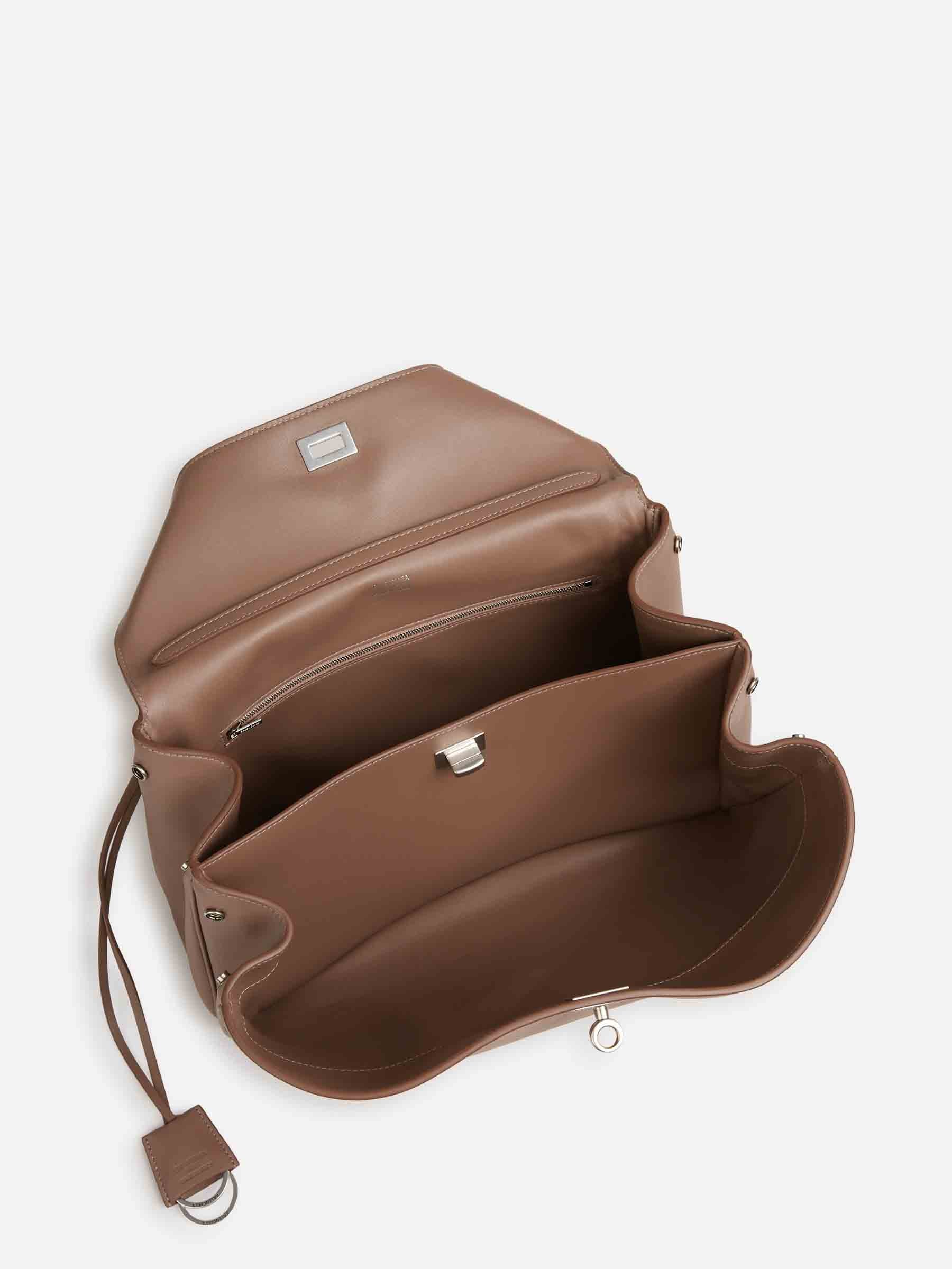 Balenciaga Mujer Barcelona Bolso Mano Rodeo Mediano color Marrón sku 811-000007 01 - Foto 4