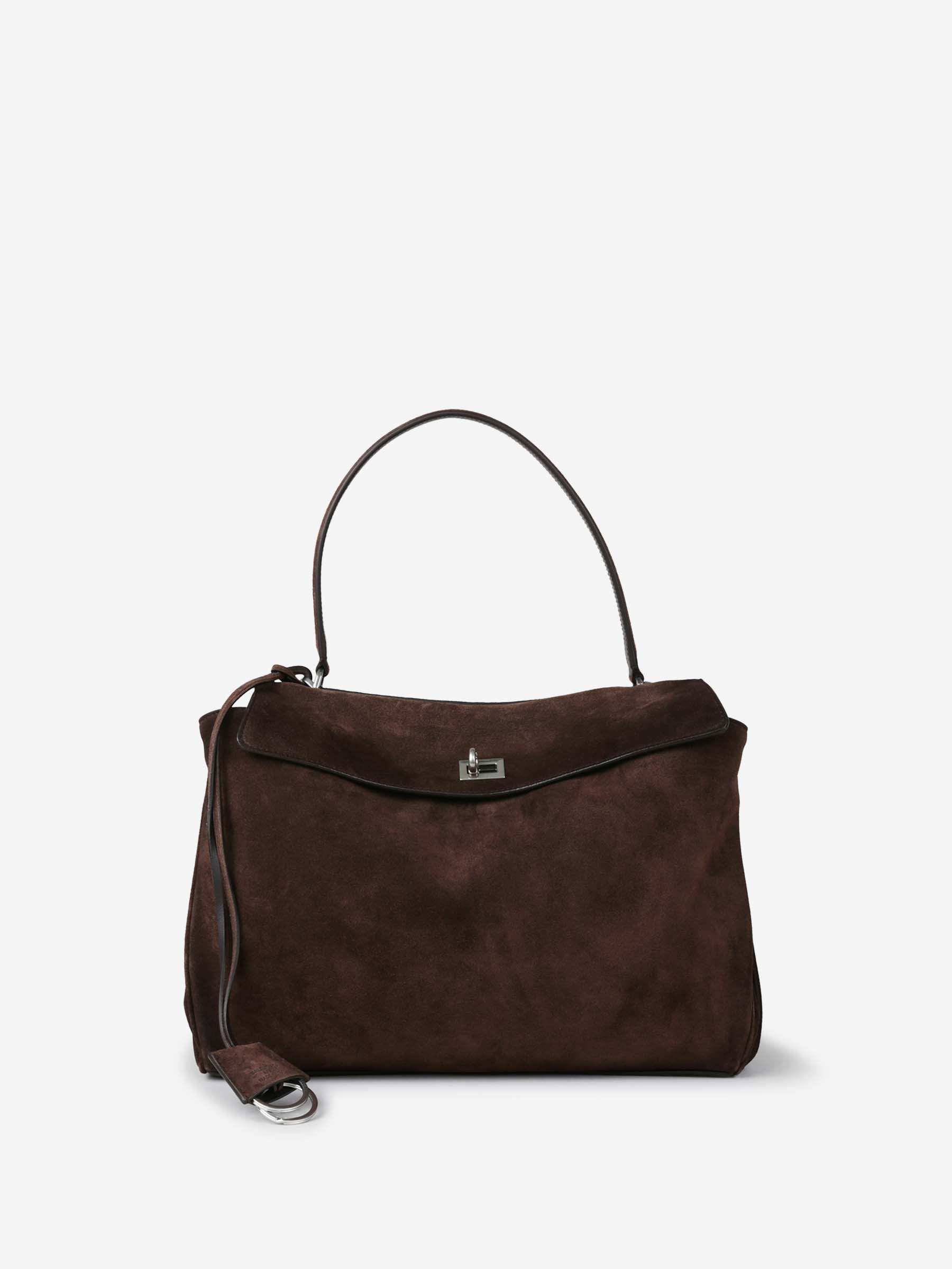 Balenciaga Mujer Barcelona Bolso Rodeo Medium color Marrón Oscuro sku 812-000005 01 - Foto 1