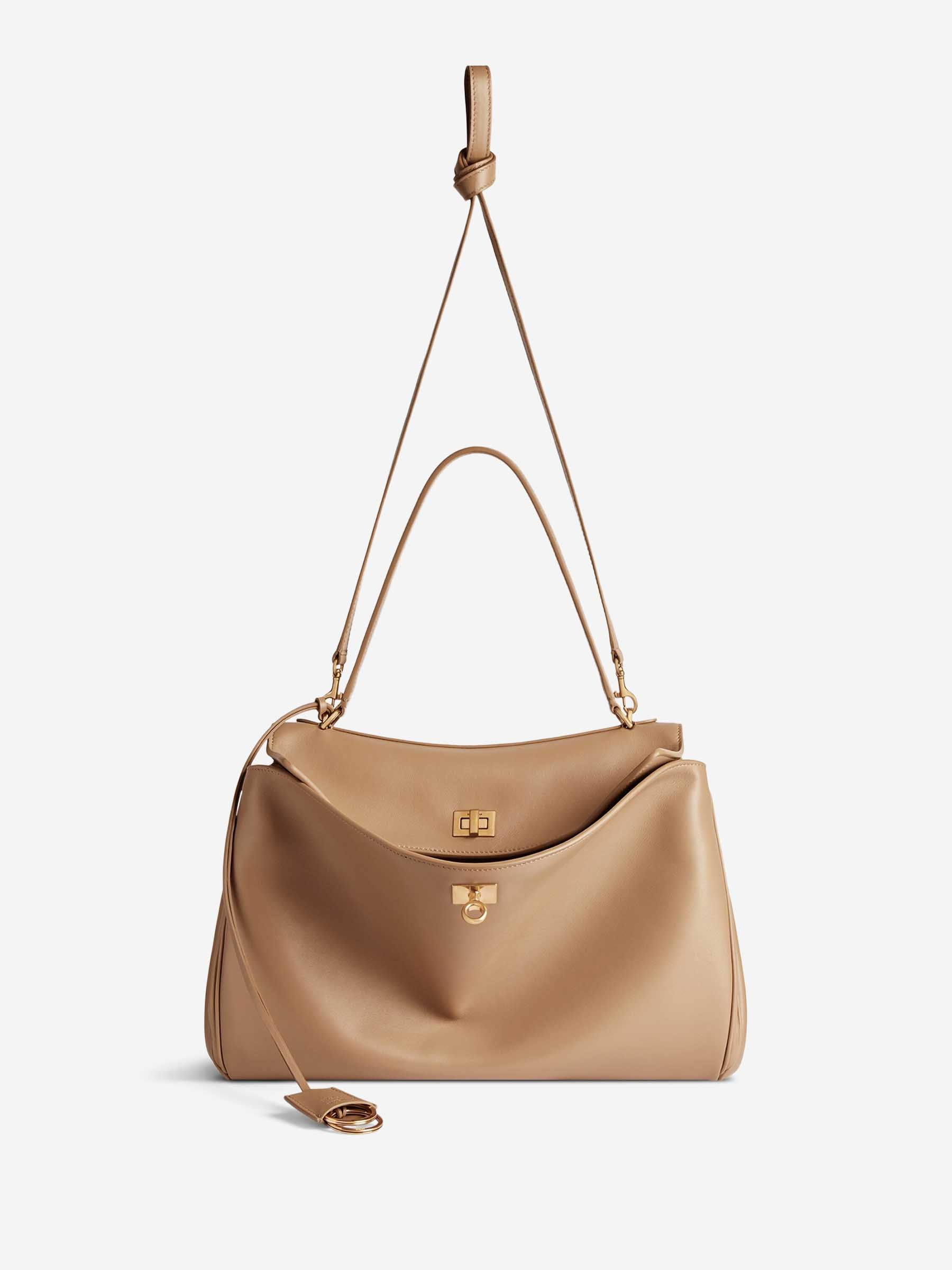 Balenciaga Mujer Barcelona Bolso De Mano Rodeo Mediano color Crema sku 812-000006 02 - Foto 3