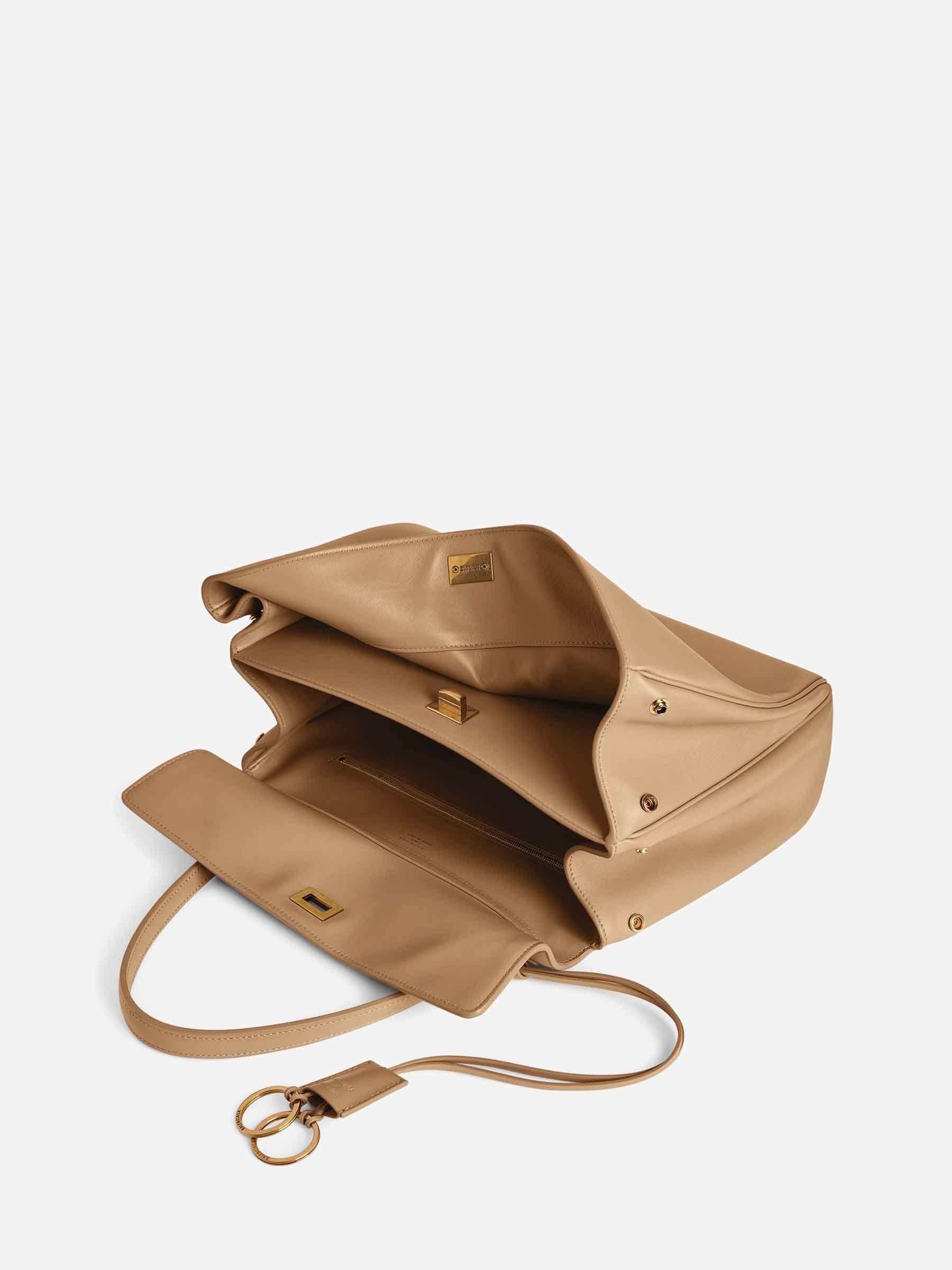 Balenciaga Mujer Barcelona Bolso De Mano Rodeo Mediano color Crema sku 812-000006 02 - Foto 5