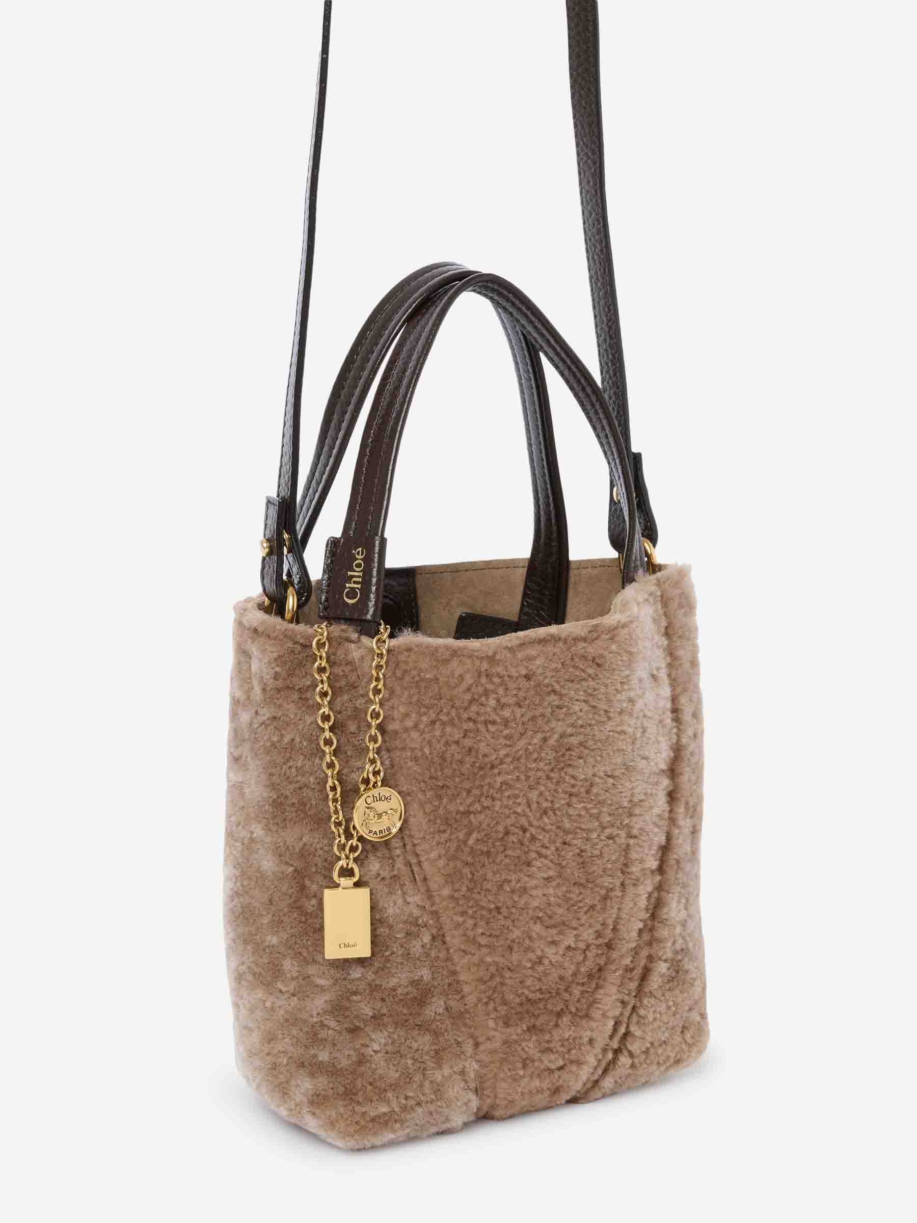 Chloé Mujer Barcelona Bolso Mini Spin color Taupe sku 812-000012 02 - Foto 4