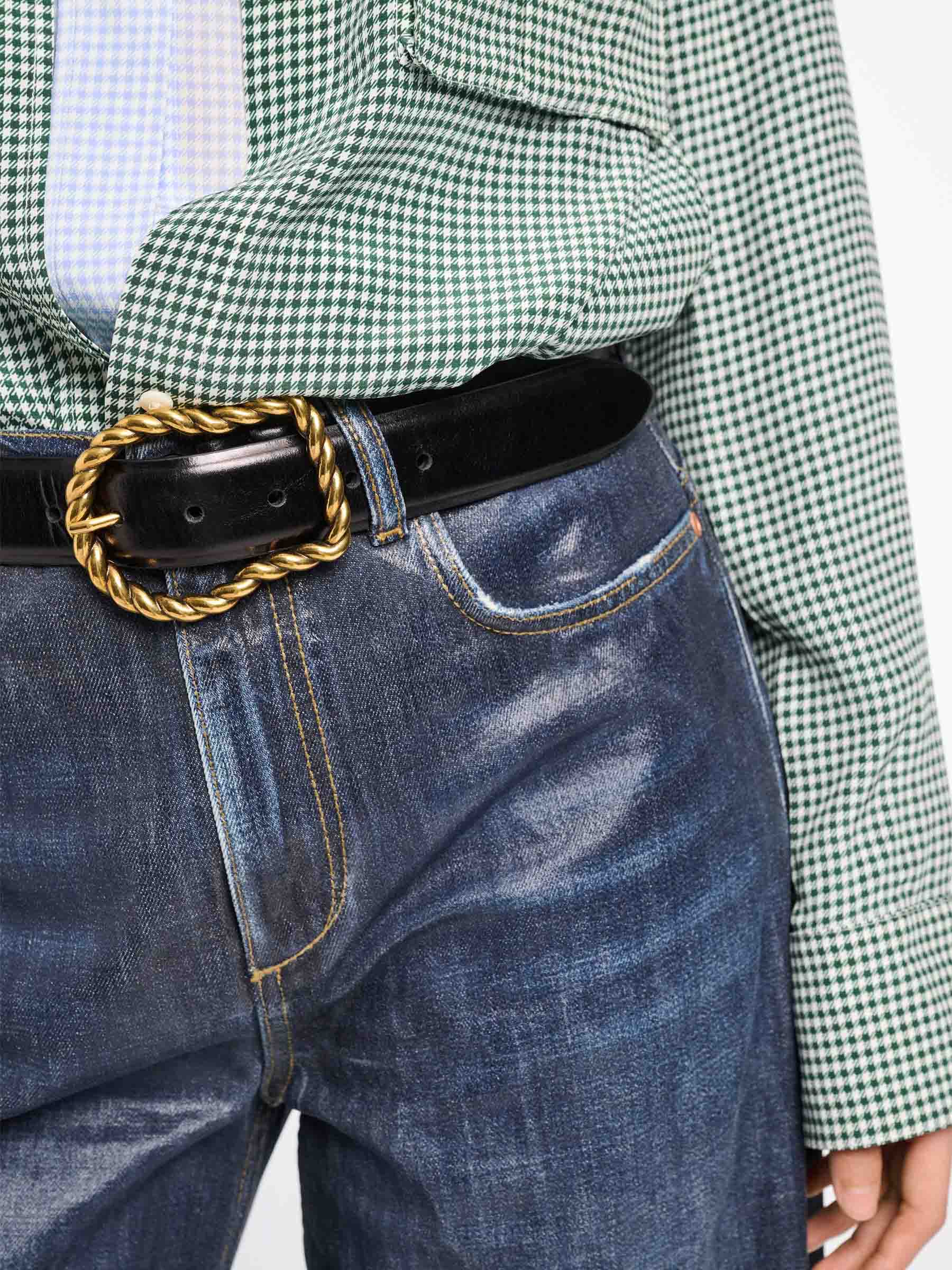 Dorothee Schumacher Mujer Barcelona Cinturón Twisted Signature color Negro sku 830-000376 01 - Foto 3