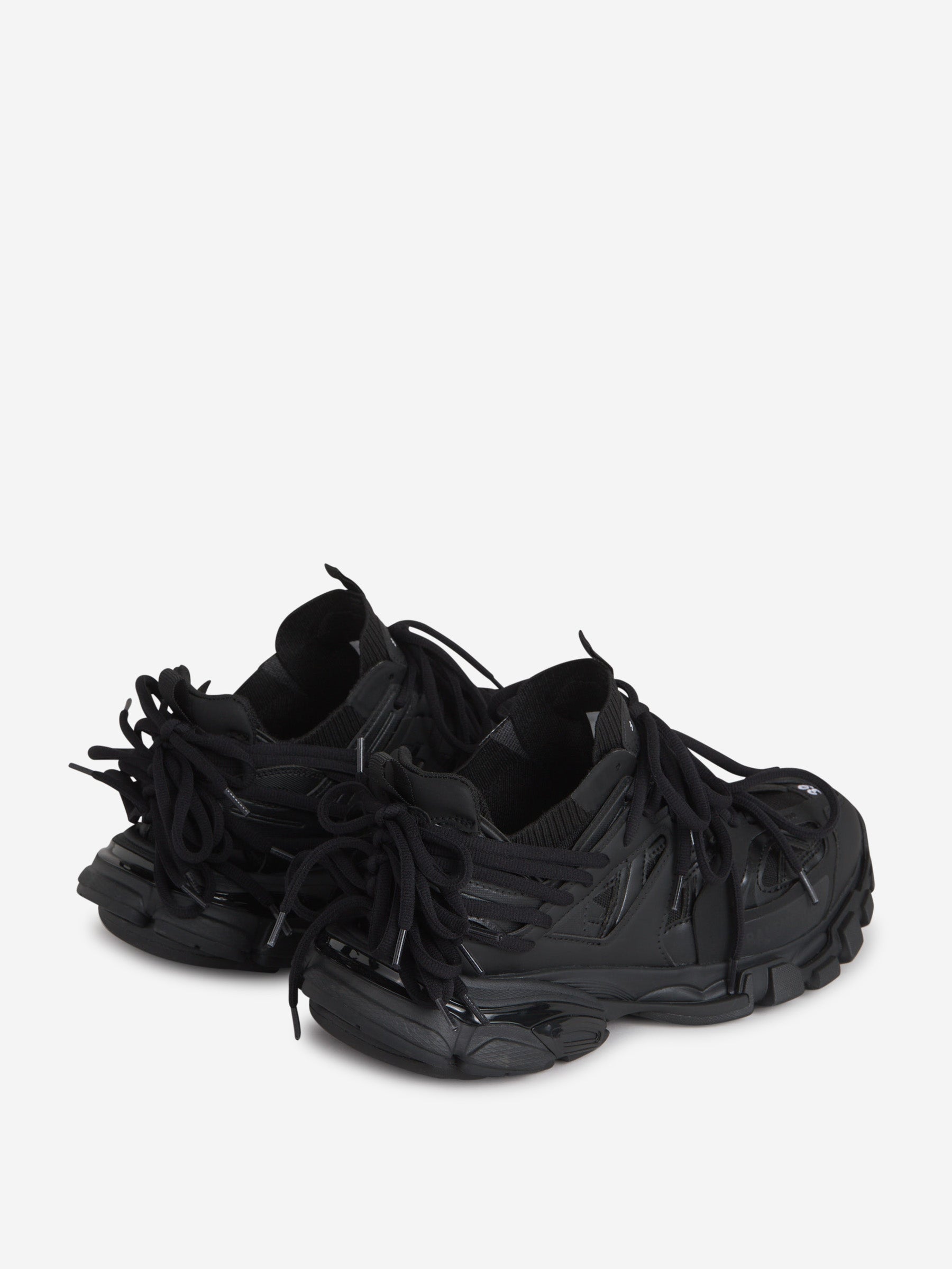 Balenciaga Hombre Barcelona Sneakers Track Laces color Negro sku 616-002752 01 - Foto 3