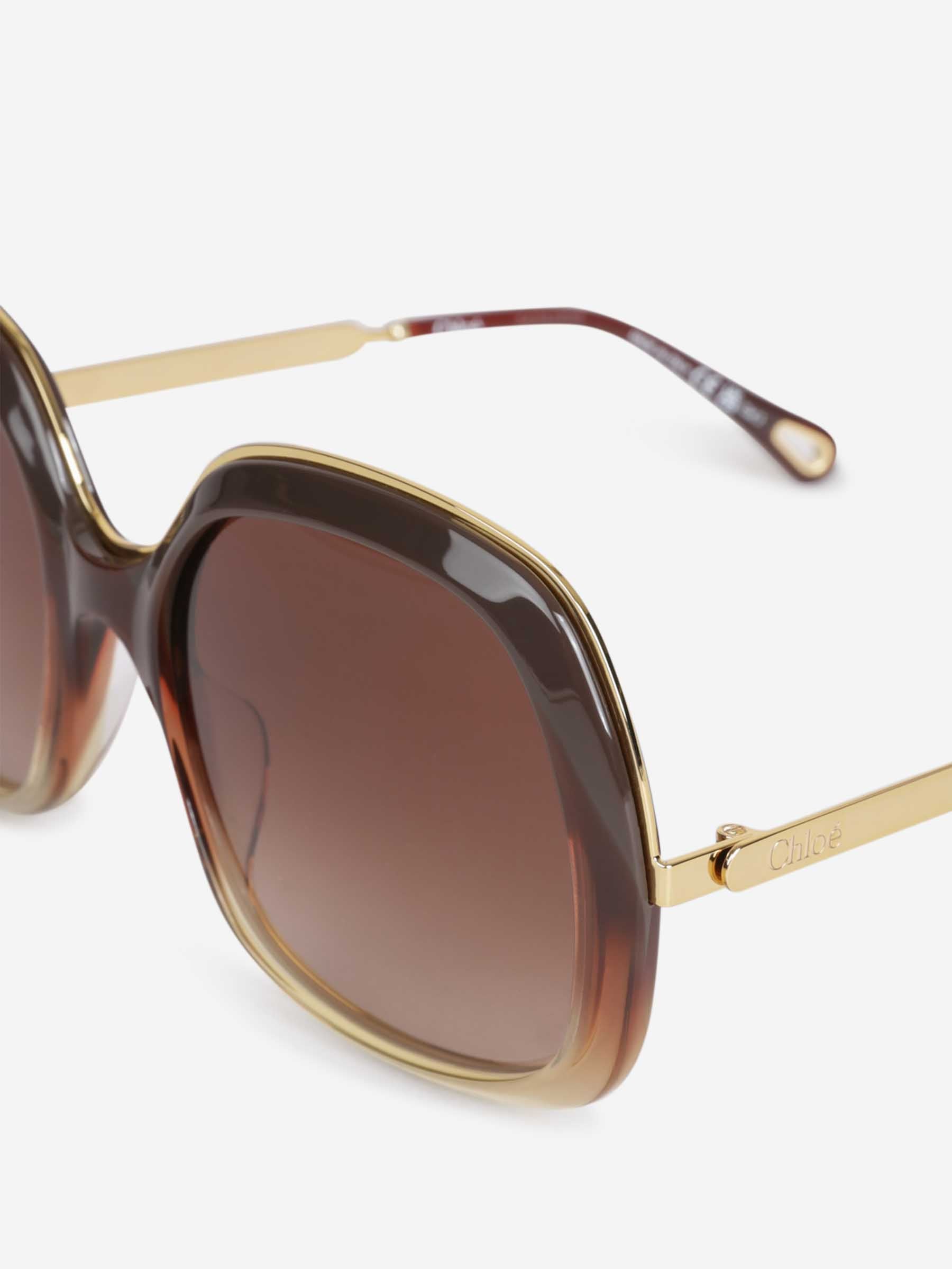 Chloé Mujer Barcelona Gafas de Sol Redondas color Marrón sku 860-001254 01 - Foto 4