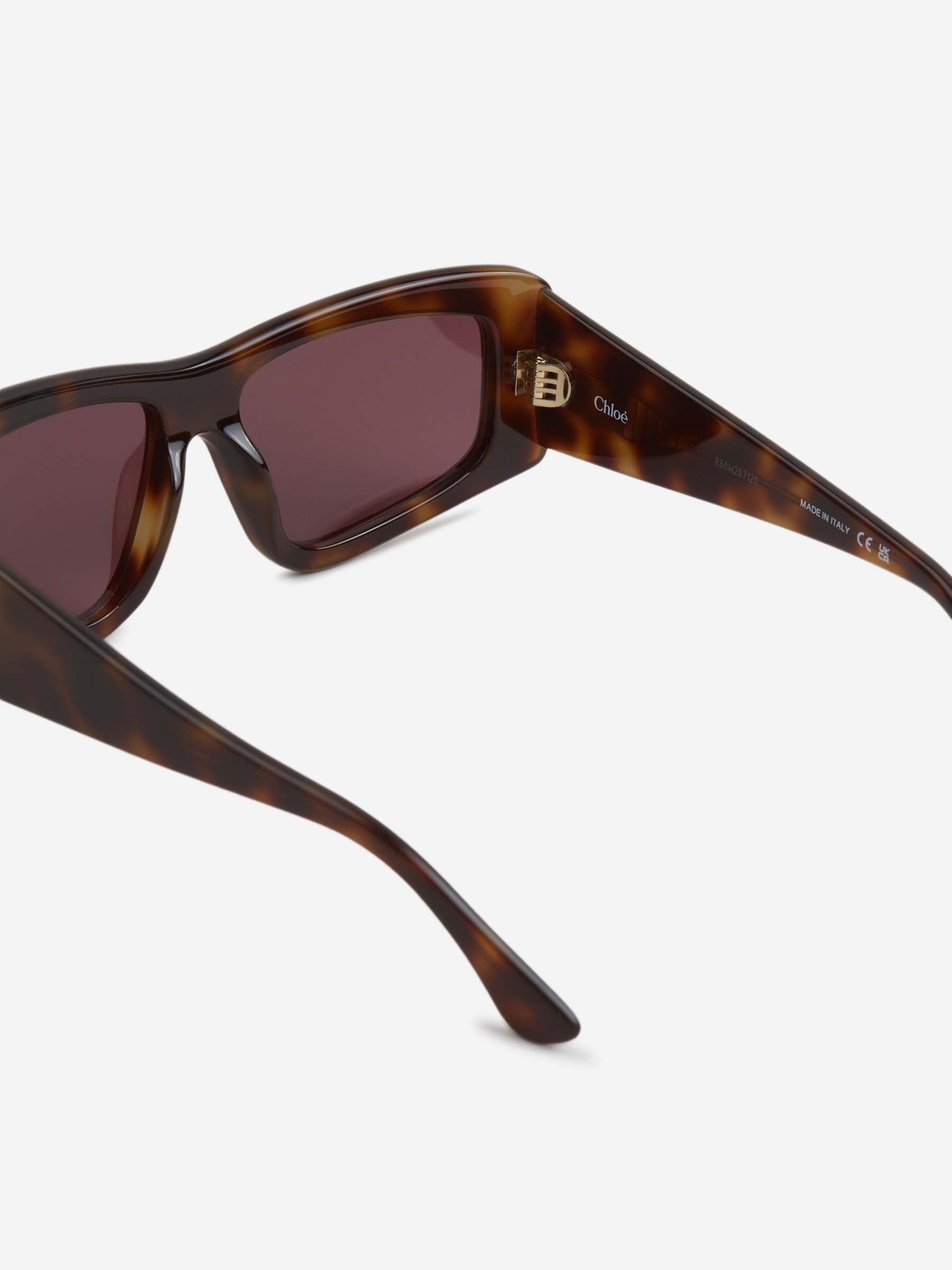 Chloé Mujer Barcelona Gafas de Sol Rectangulares color Negro sku 860-001255 01 - Foto 4