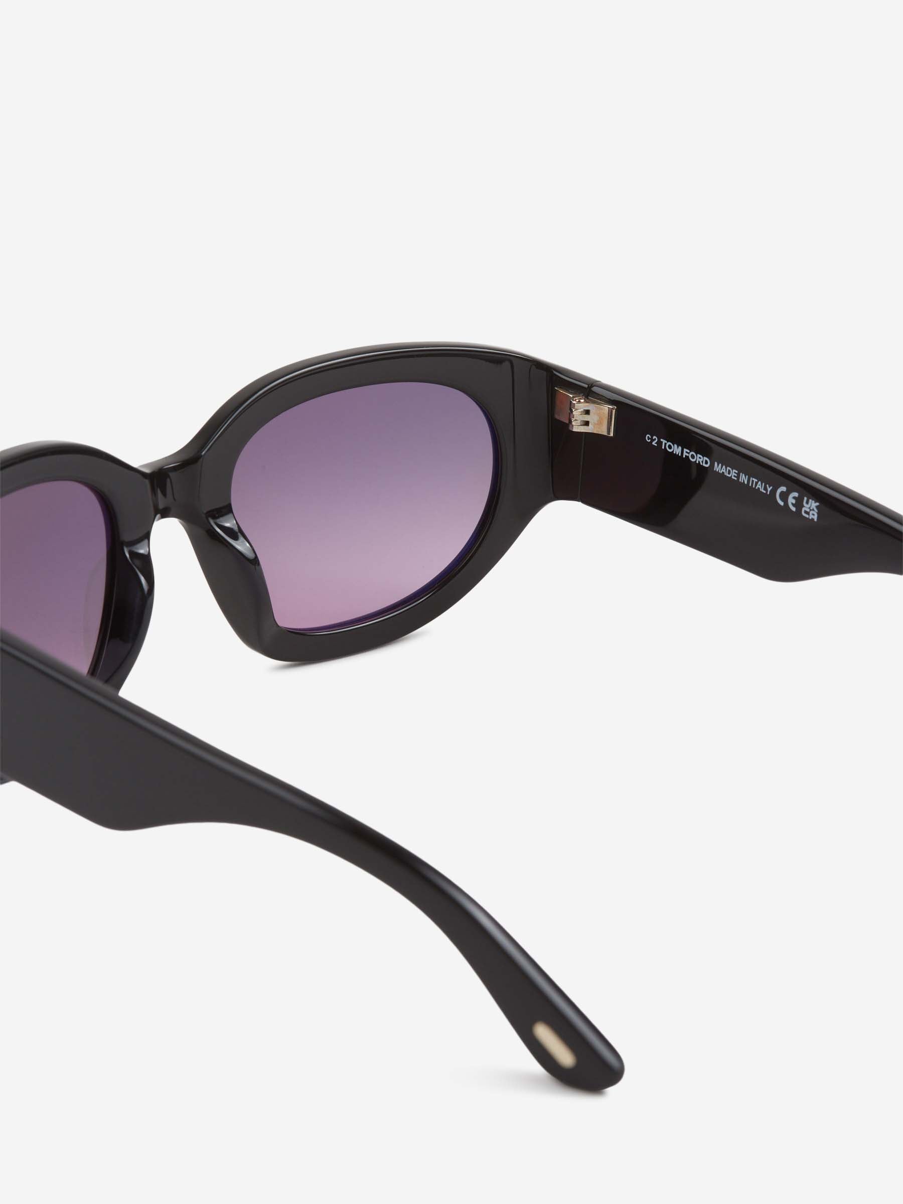 Tom Ford Mujer Barcelona Gafas de Sol Ovaladas color Negro sku 860-001297 01 - Foto 4