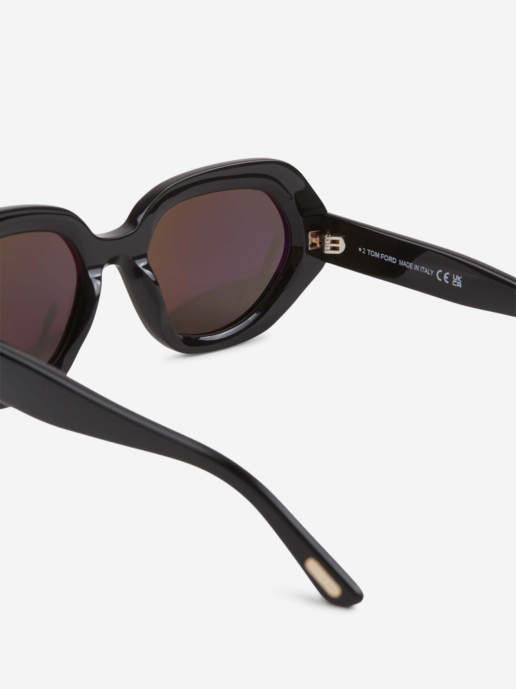 Tom Ford Mujer Barcelona Gafas de Sol Redondas color Negro sku 860-001298 01 - Foto 4