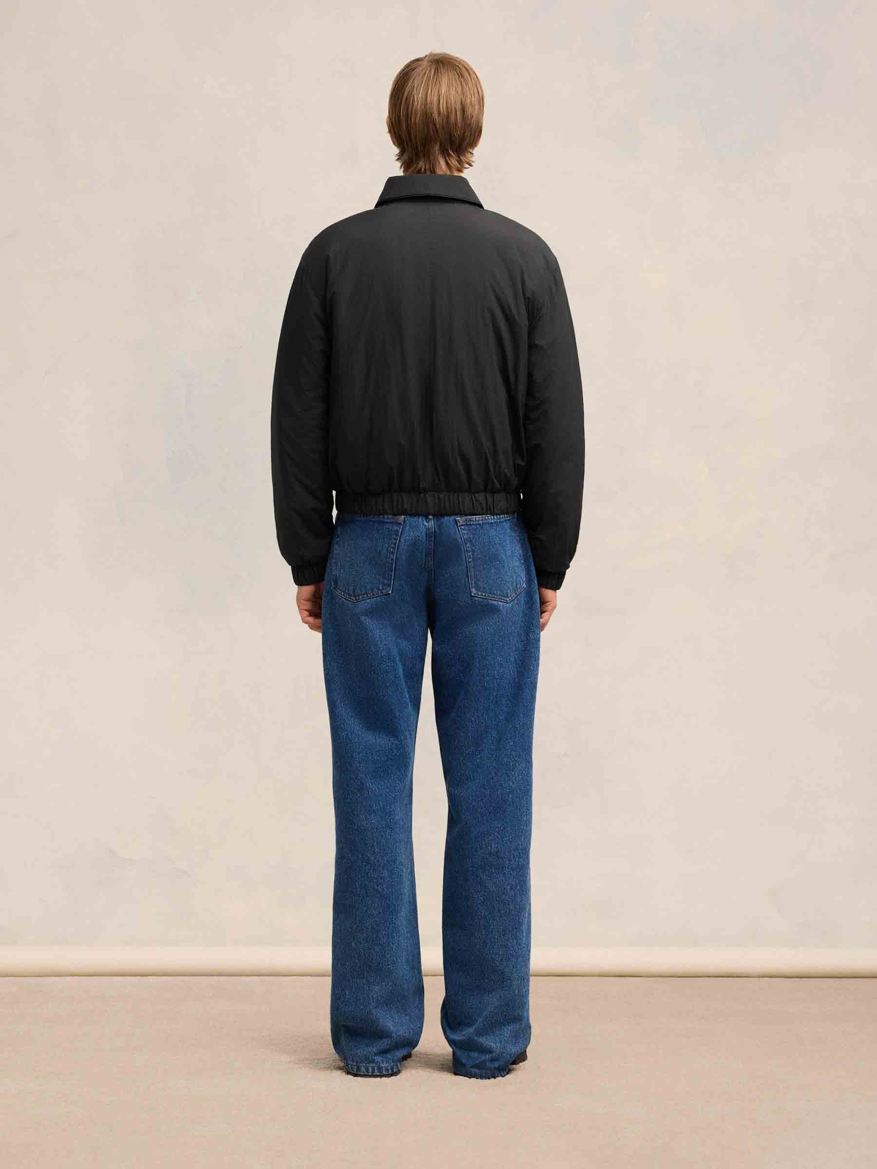 Ami Paris Hombre Barcelona Chaqueta Bomber Logo color Verde Militar sku 512-002332 01 - Foto 3