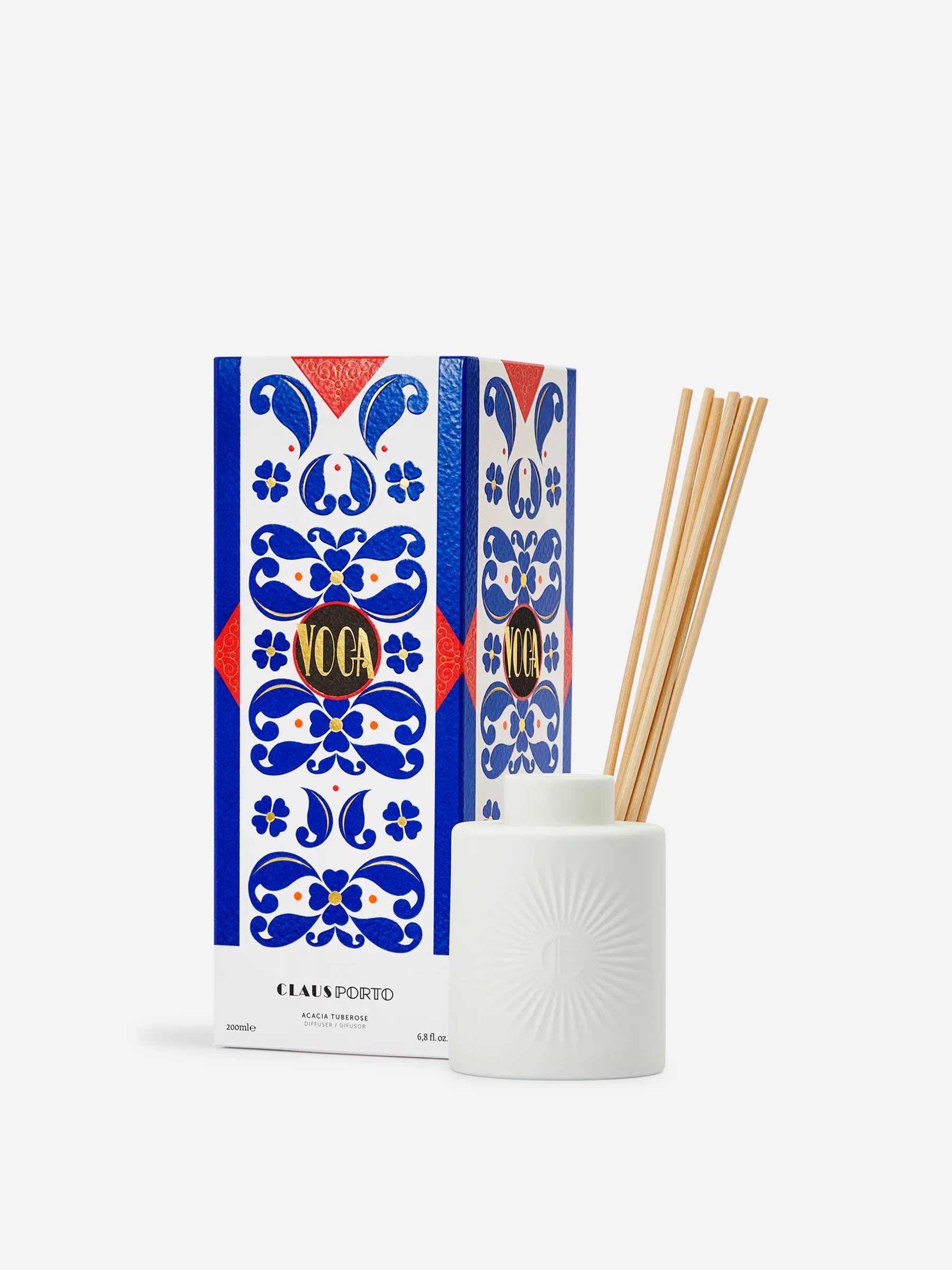 Claus Porto Mujer Barcelona Difusor Nardo de Acacia de Voga color Azul Cobalto sku 895-000150 03 - Foto 1