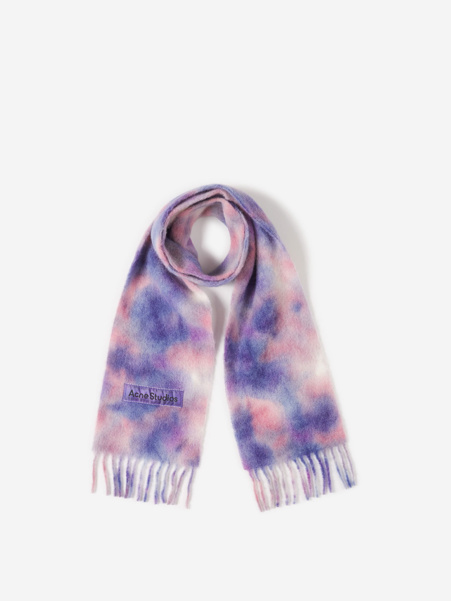 Acne Studios – Tie Dye Alpaca Scarf Mujer 840-000771 01