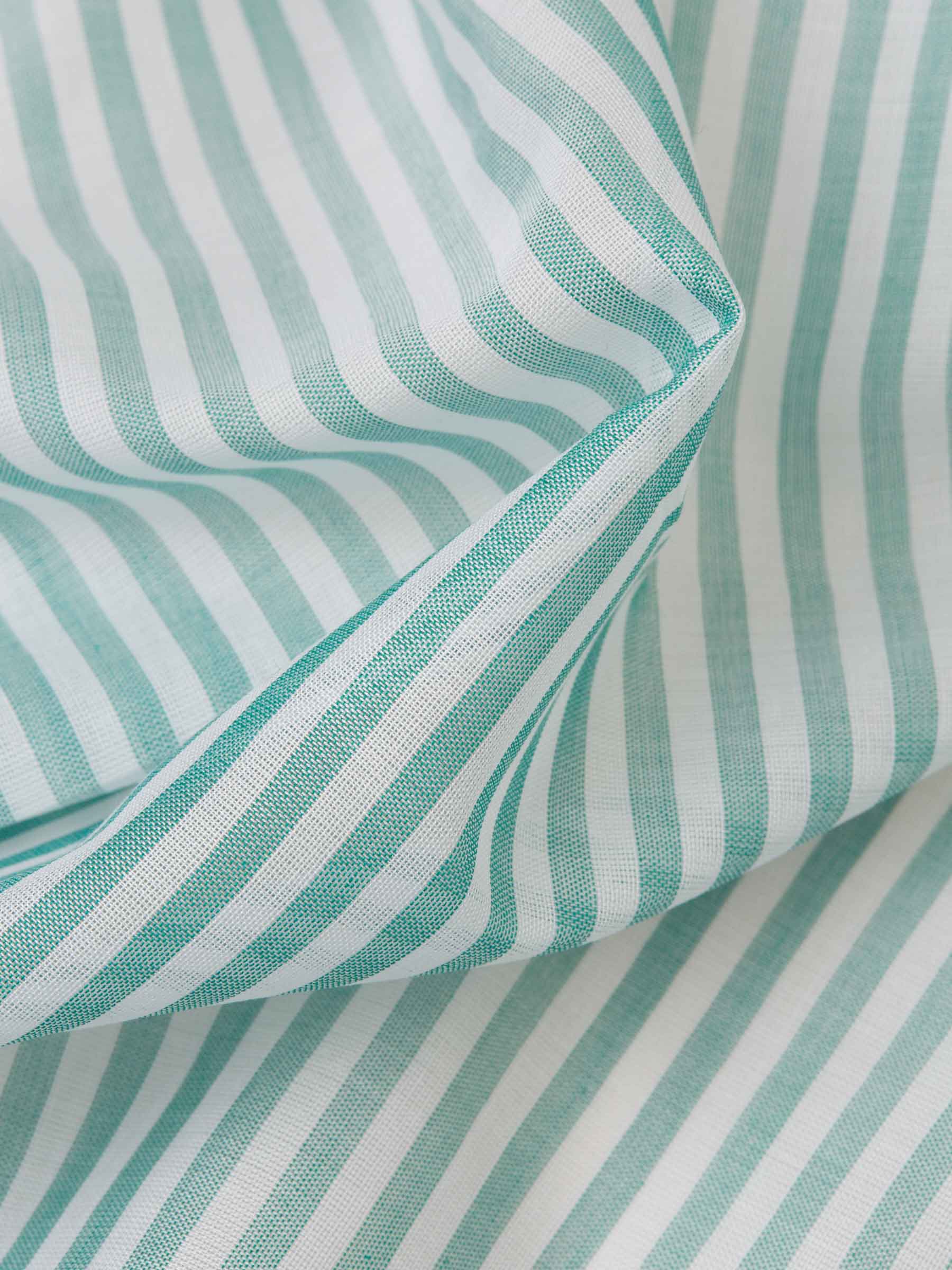 Santa Eulalia Hombre Barcelona Pañuelo Algodón Rayas color Turquesa sku 654-000291 02 - Foto 3