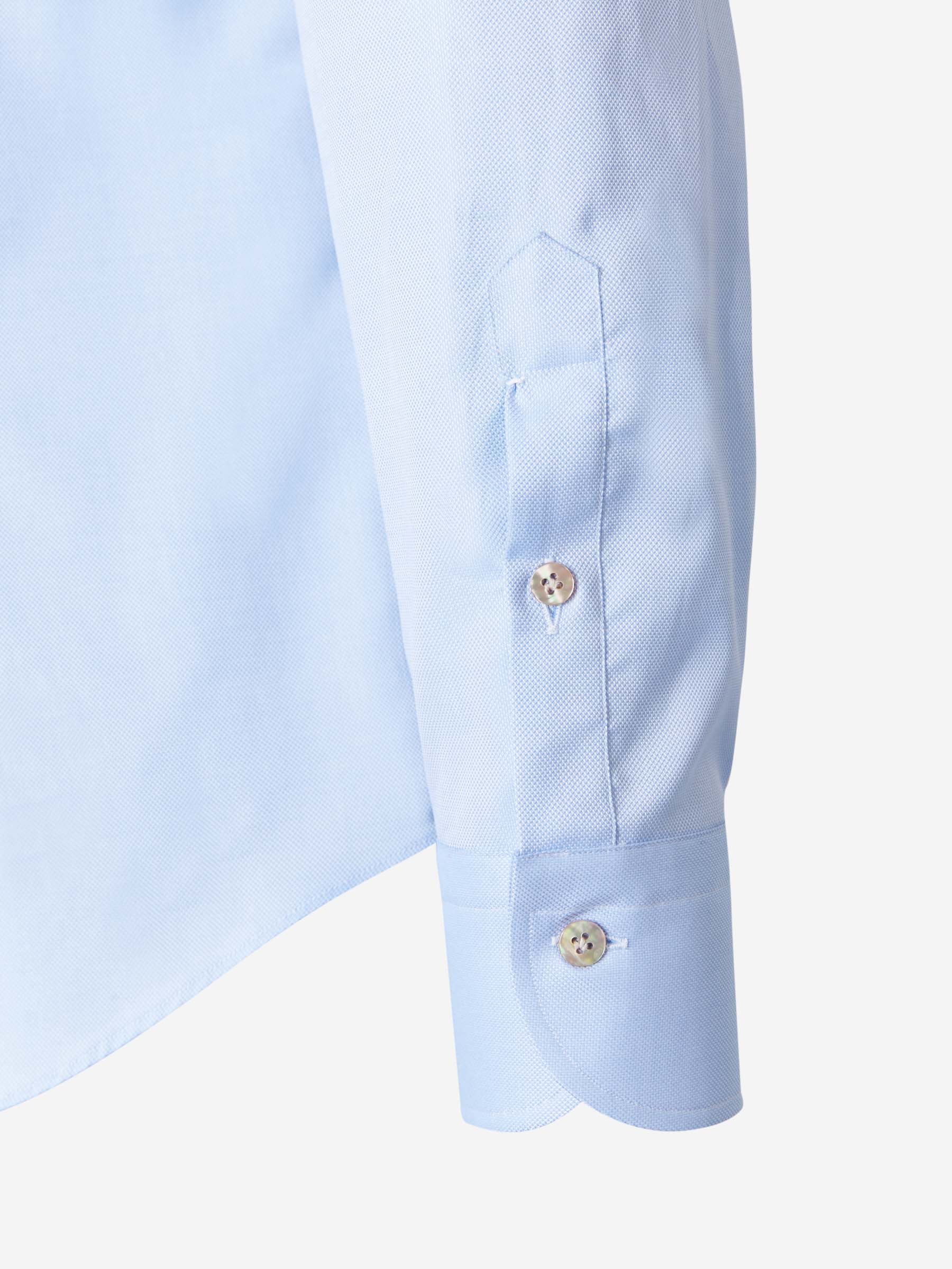 Santa Eulalia Hombre Barcelona Camisa Royal Oxford color Azul Celeste sku 531-005598 02 - Foto 4